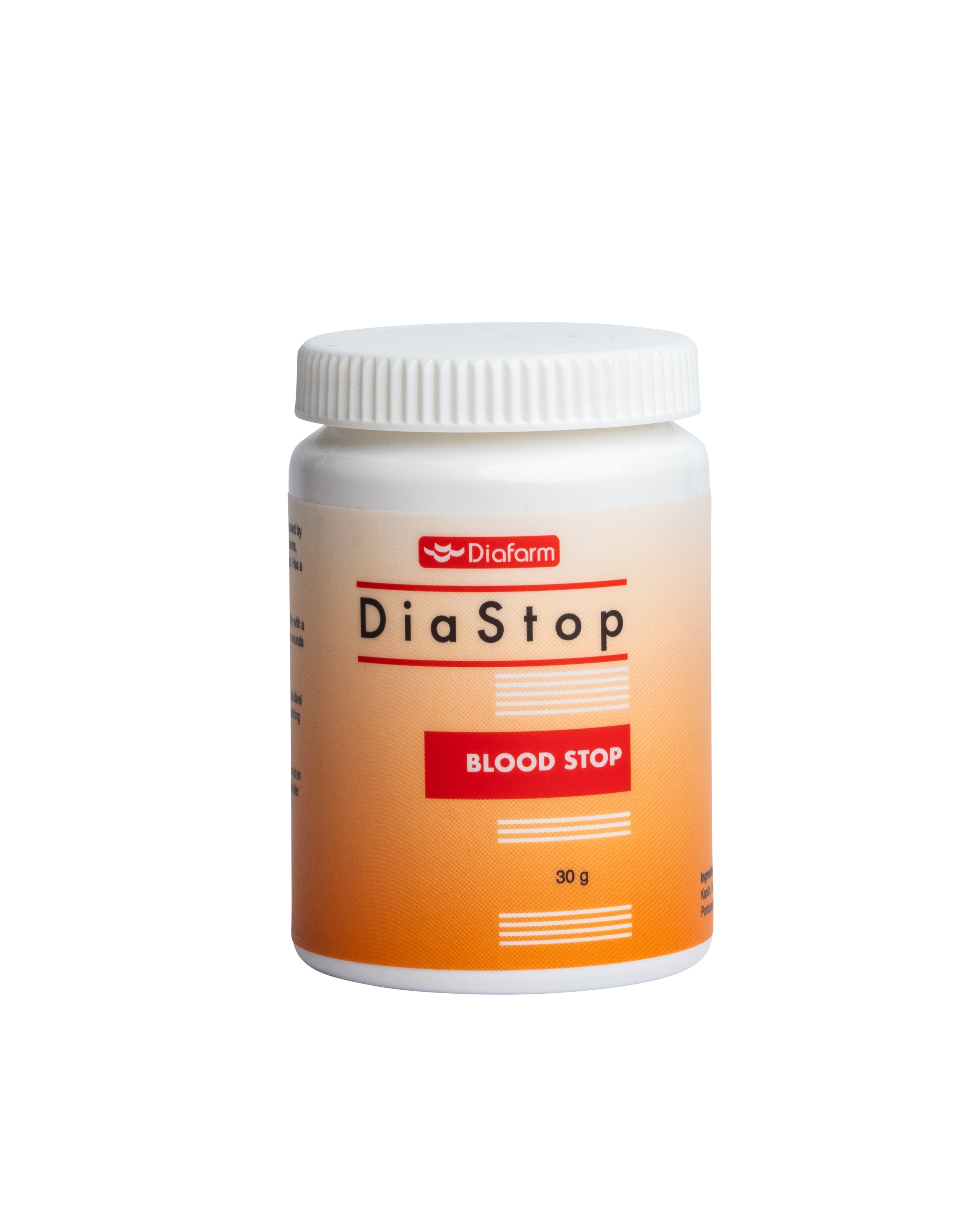 Diafarm DiaStop pulveris suņiem, kaķiem, putniem, grauzējiem 30g - Produkta attēls 