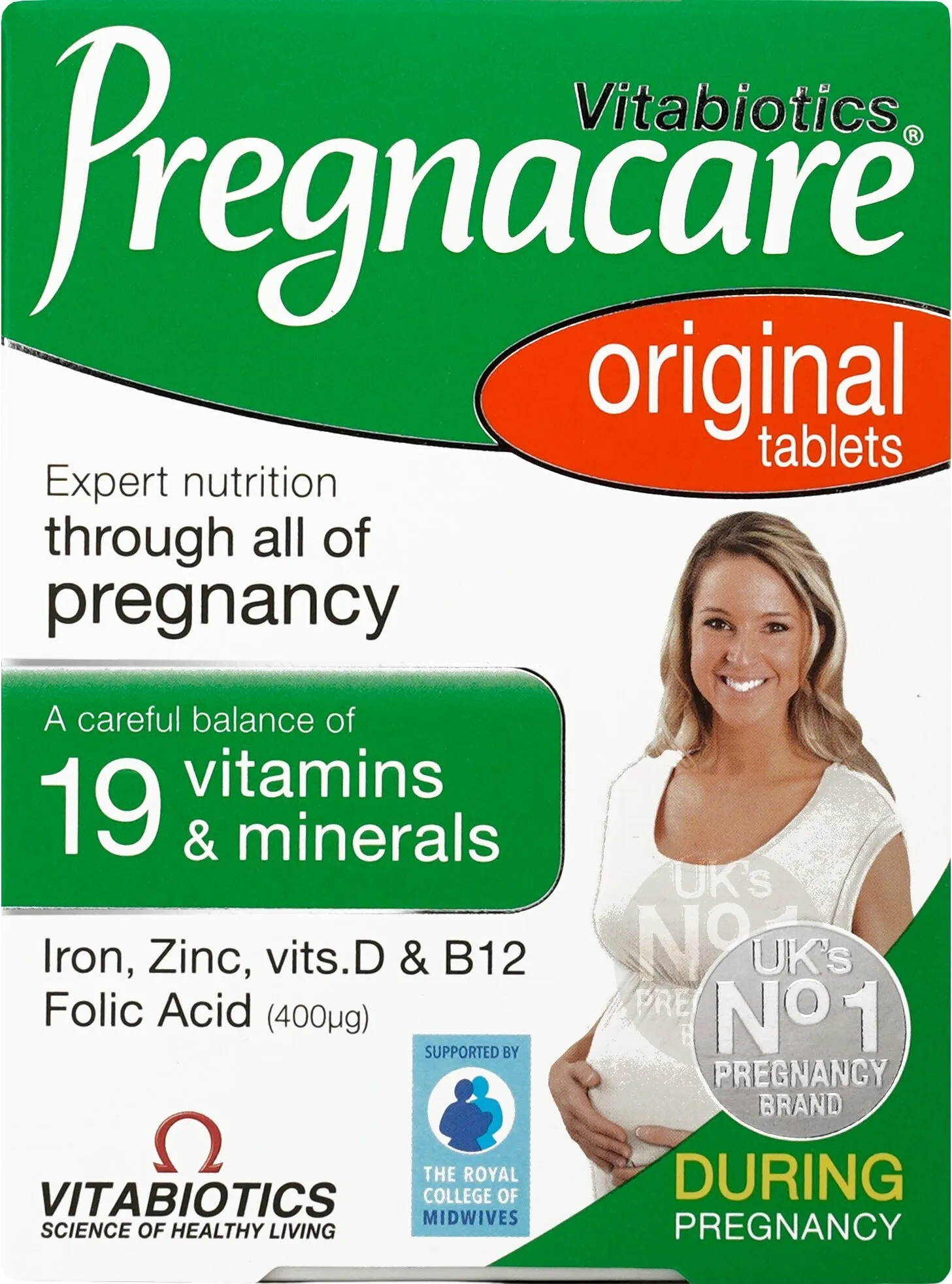 PREGNACARE® original tabletes, 30 gab. - Produkta attēls 