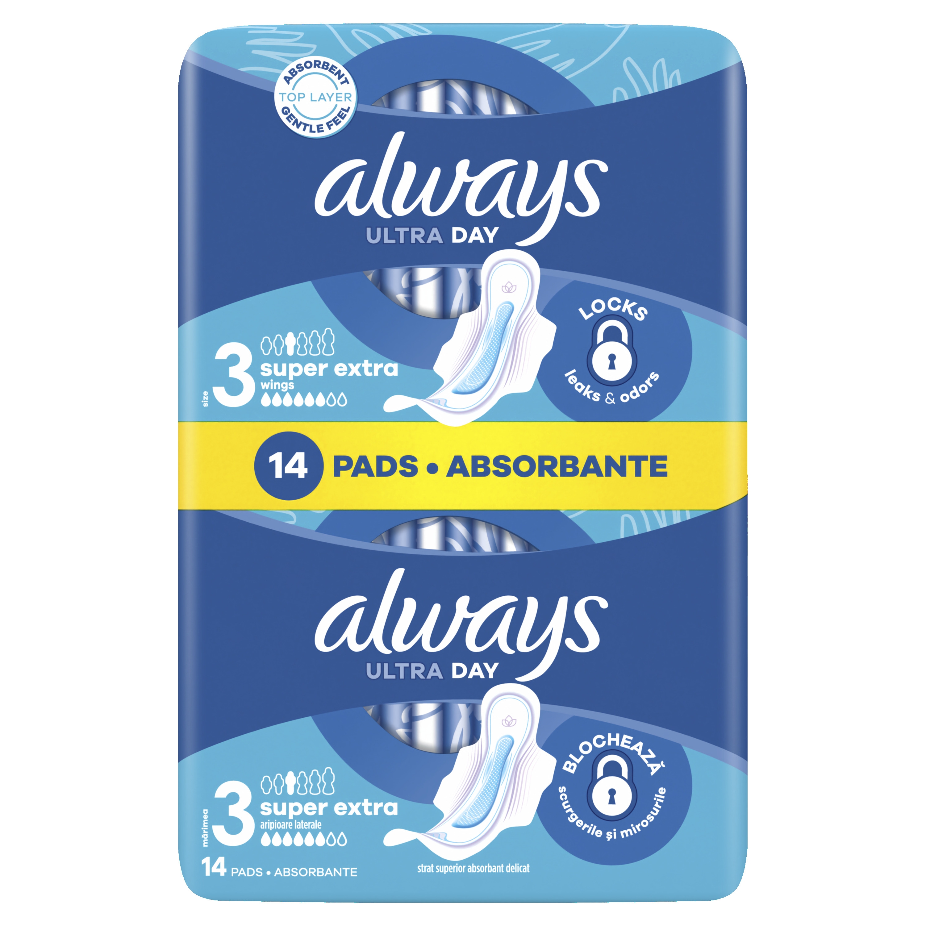 ALWAYS Duo Ultra Day paketes, 14 gab - Produkta attēls 