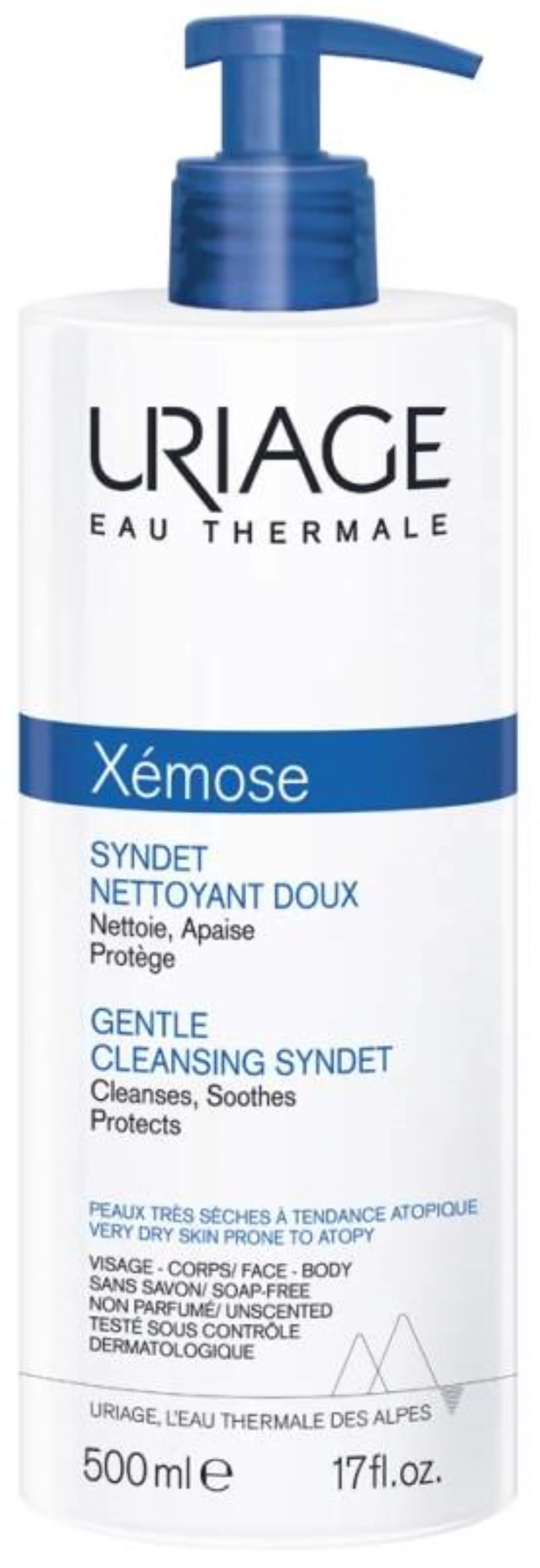 URIAGE Xemose Cleansing krēms-gels, 500 ml - Produkta attēls 