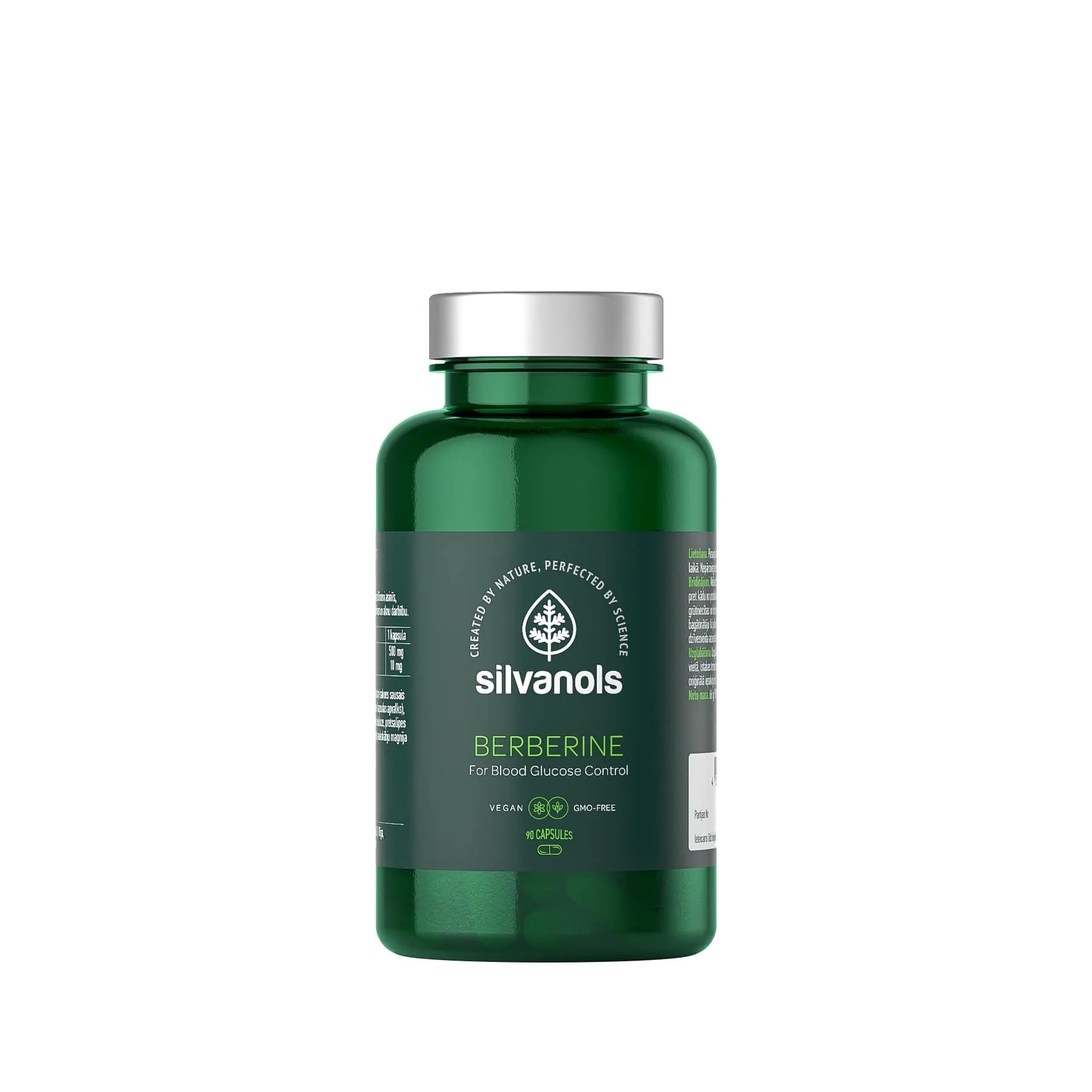SILVANOLS Berberine kapsulas, 90 gab - Produkta attēls 