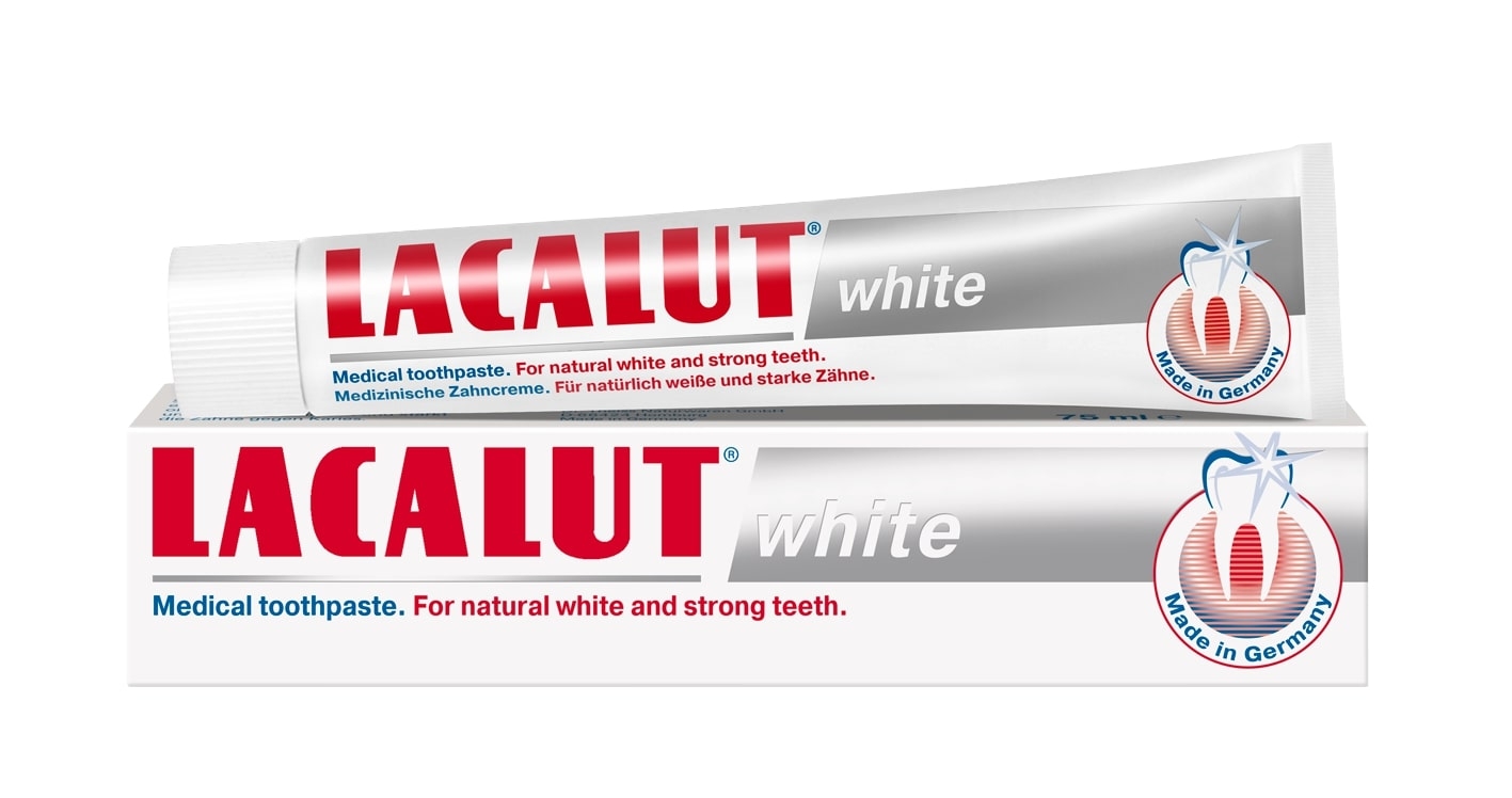 LACALUT White zobu pasta, 75 ml - Produkta attēls 