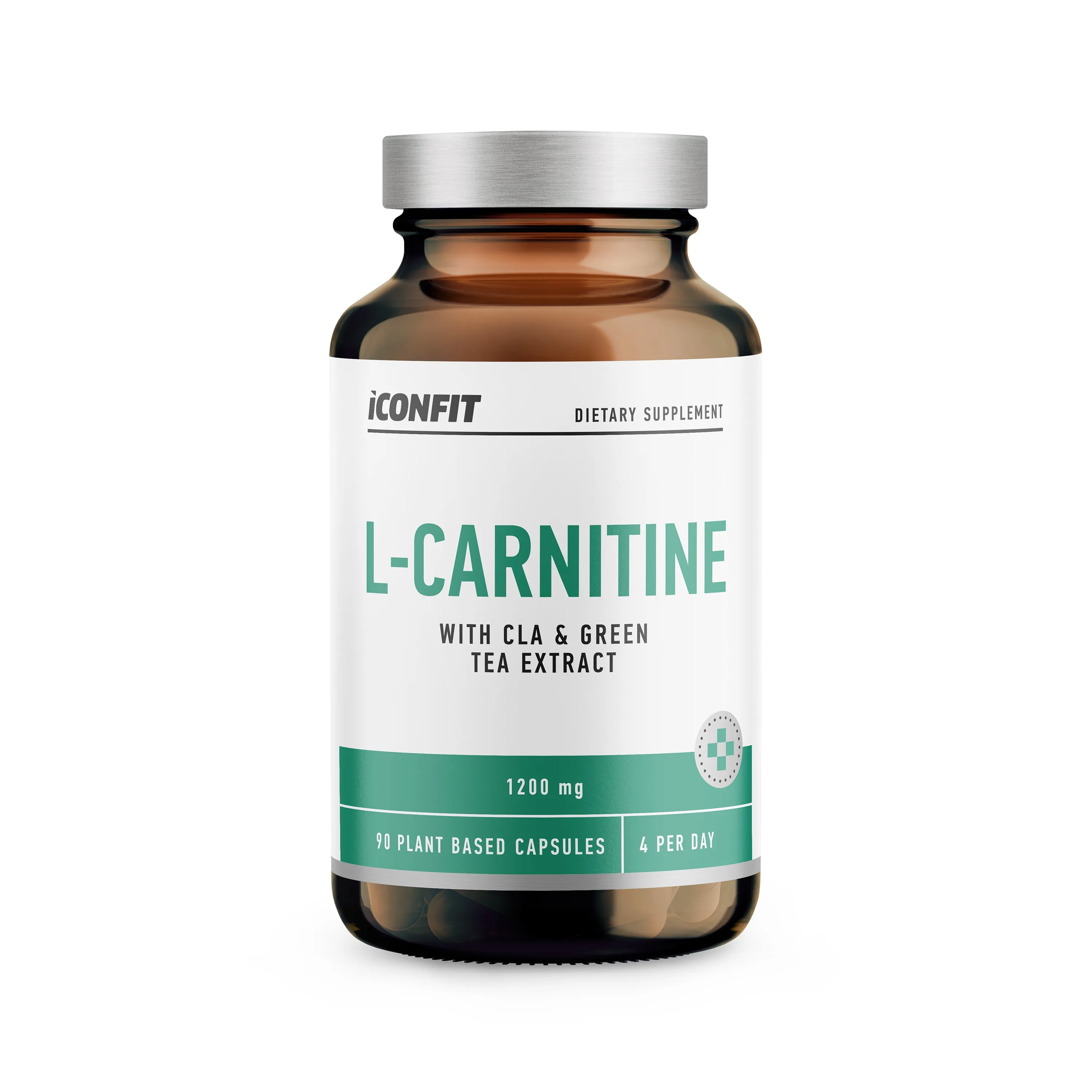 ICONFIT L-karnitīns kapsulas, 90 gab. - Produkta attēls 