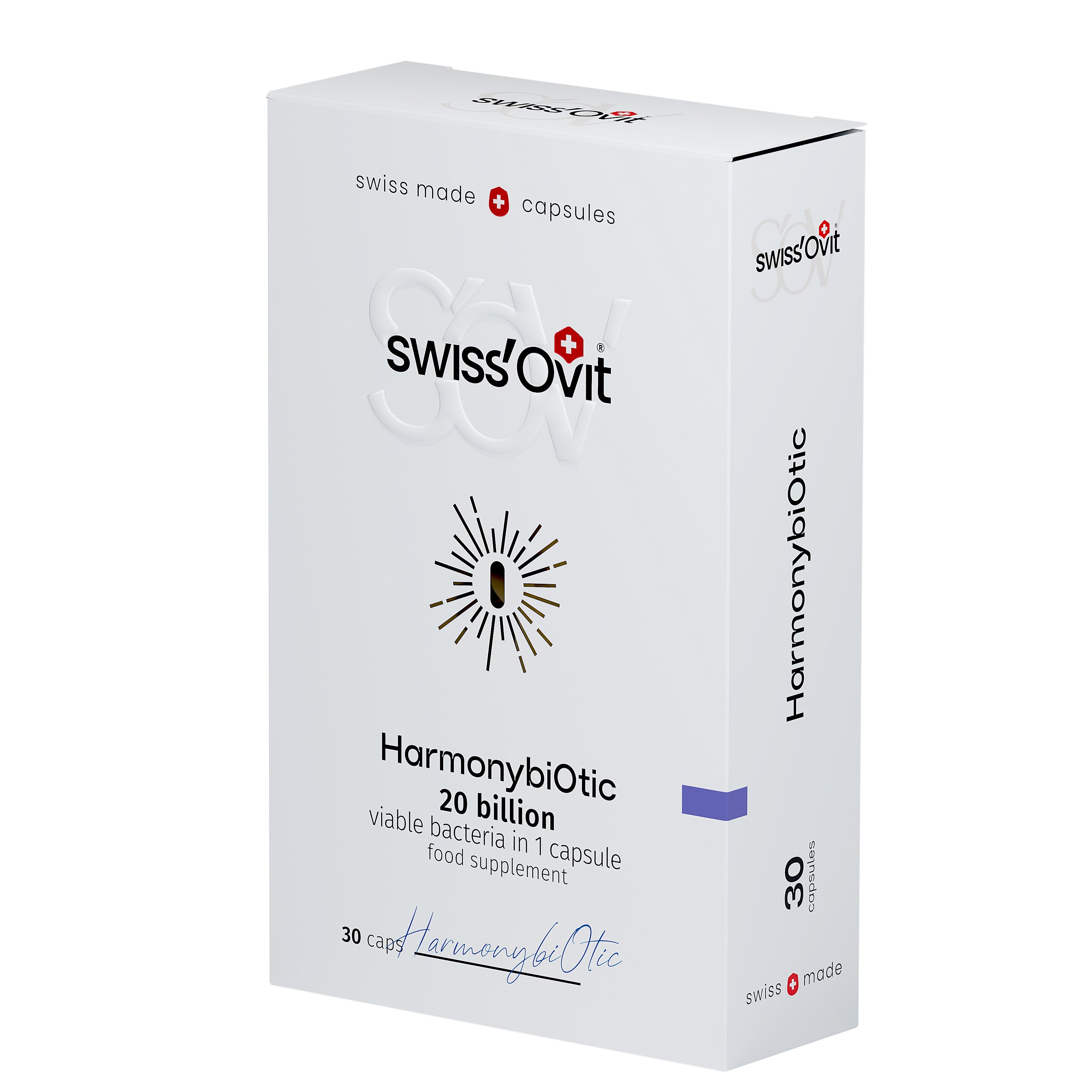 SWISS OVIT Harmonybiotic kapsulas, 30 gab - Produkta attēls 