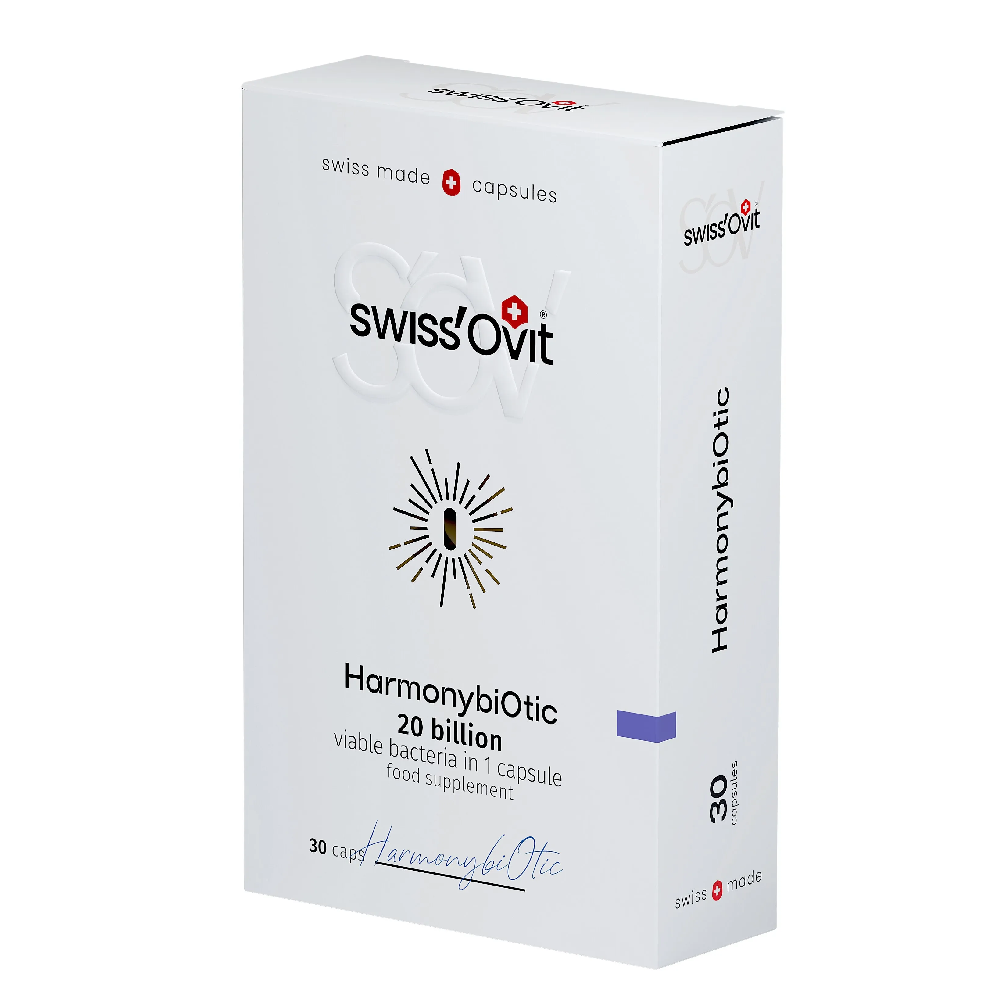 SWISS OVIT Harmonybiotic kapsulas, 30 gab - Produkta attēls 