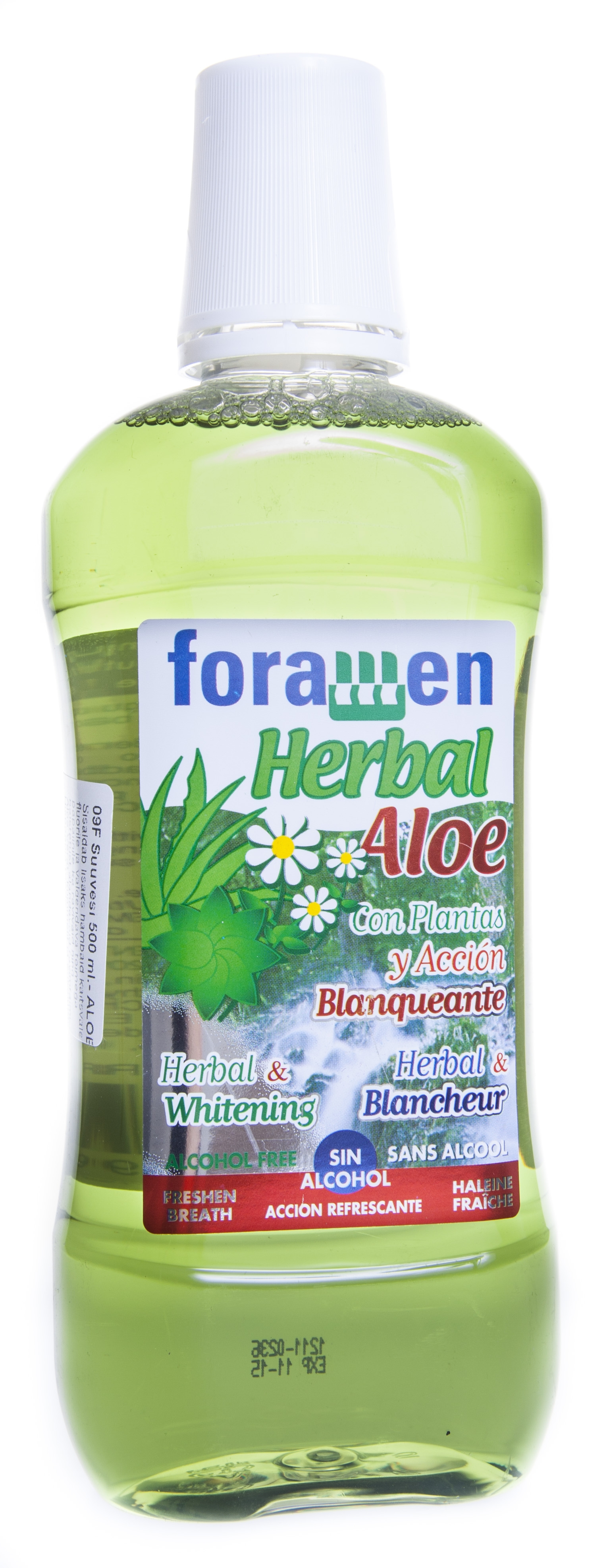 FORAMEN MOUTH WASH HERB ALOE 500ML;009 (whitening) - Produkta attēls 