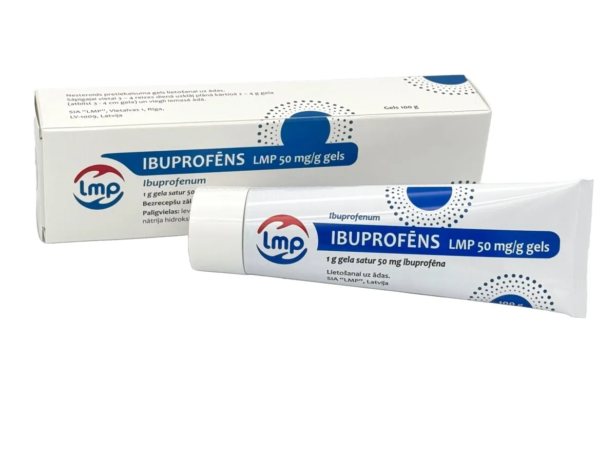 IBUPROFĒNS LMP 50 mg /g gels, 100 g. - Produkta attēls 