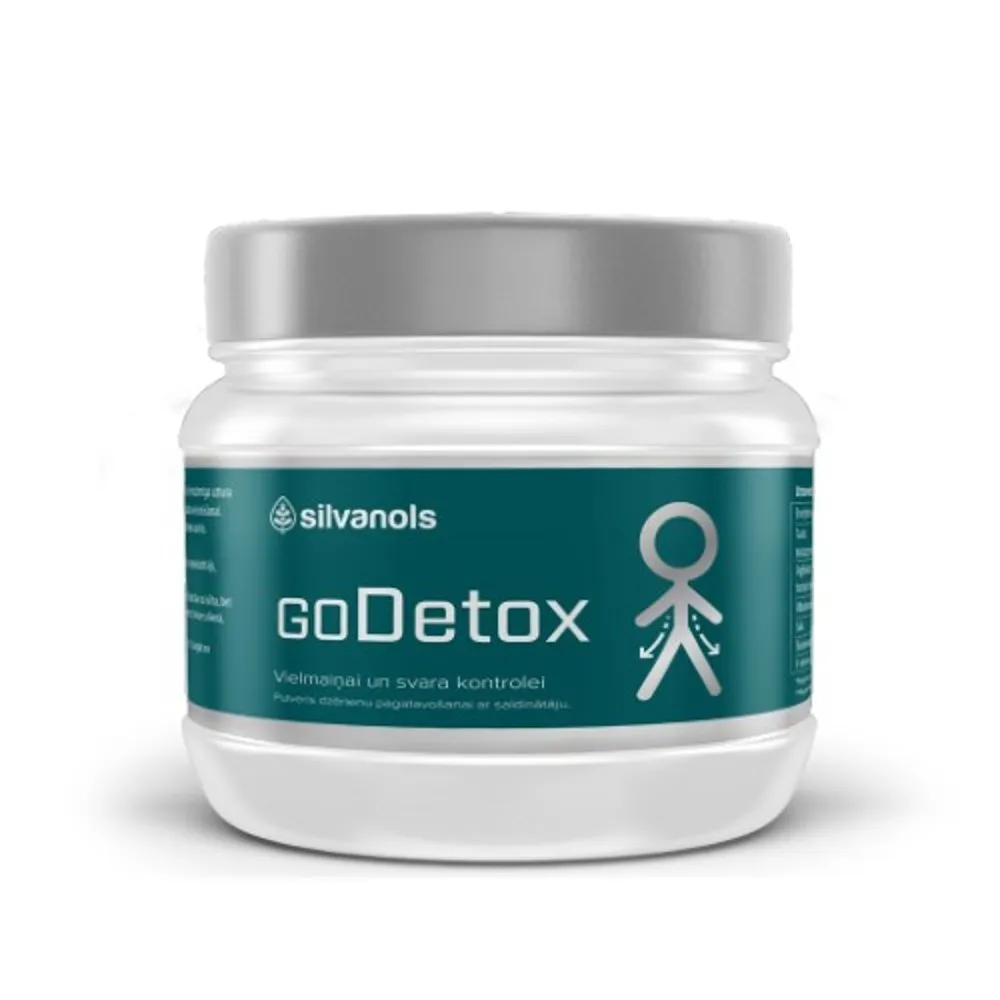 SILVANOLS GODETOX pulveris, 400 g - Produkta attēls 
