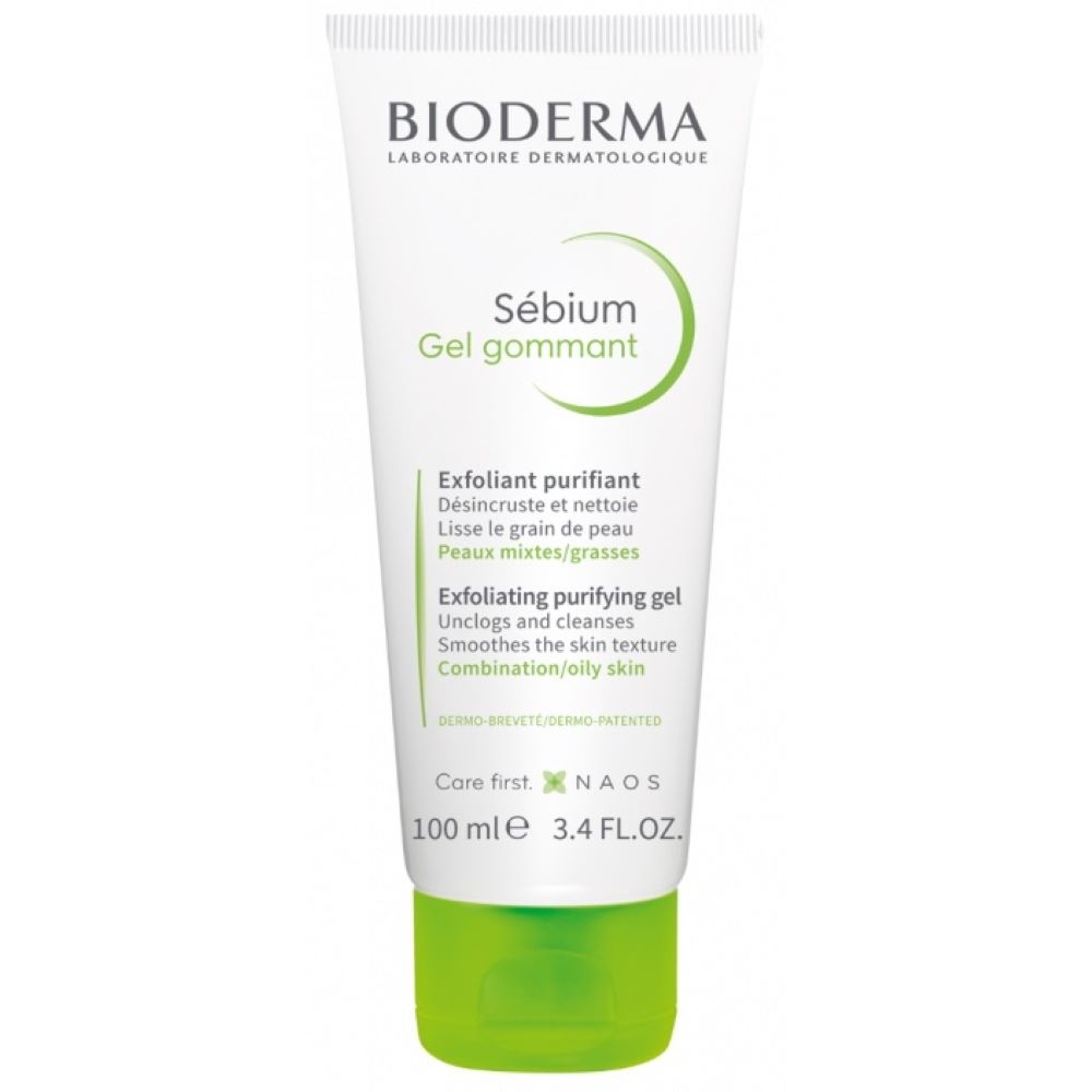 BIODERMA Sébium Gel Gommant lobošs gels, 100 ml - Produkta attēls 