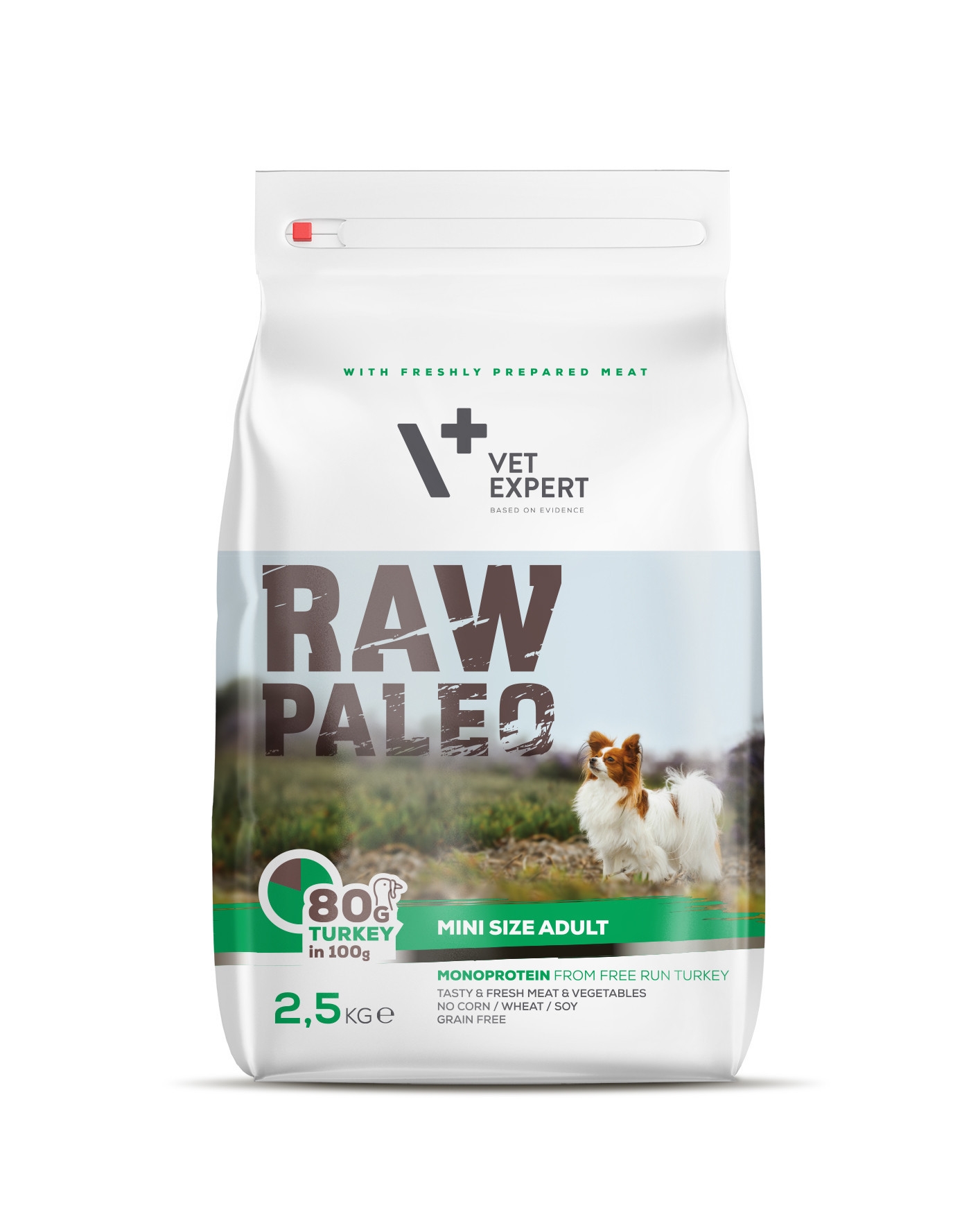 RAW PALEO SUŅU SAUSĀ B MINI TĪTARS 2.5KG - Produkta attēls 