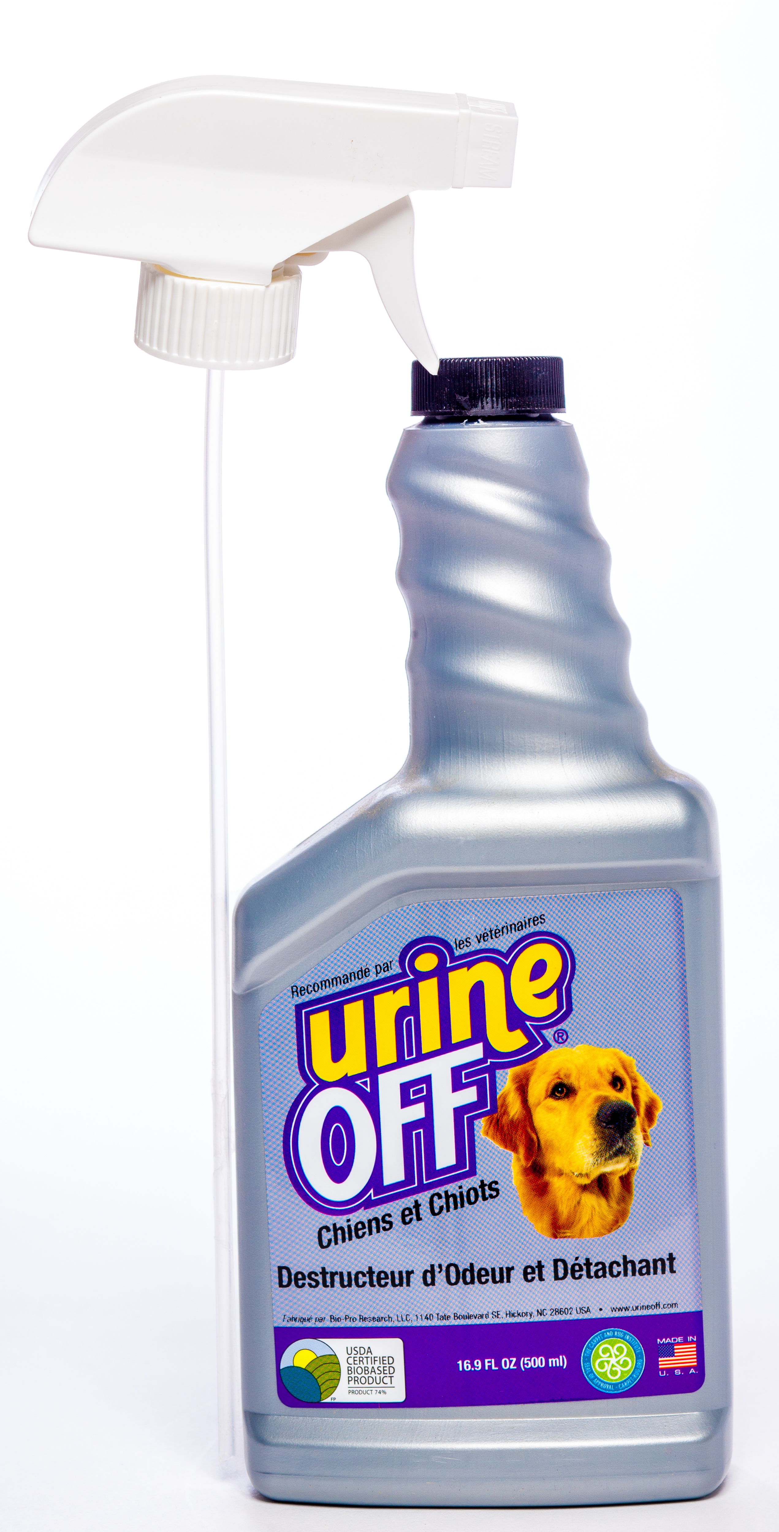 URINE OFF DOG/PUPPY 500ML AR UZGALI - Produkta attēls 