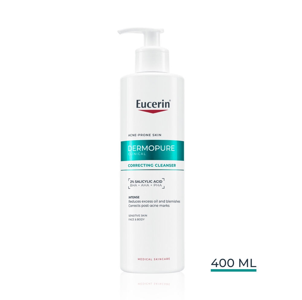 EUCERIN DermoPure Clinical koriģējoša attīrošā želeja, 400 ml - Produkta attēls 