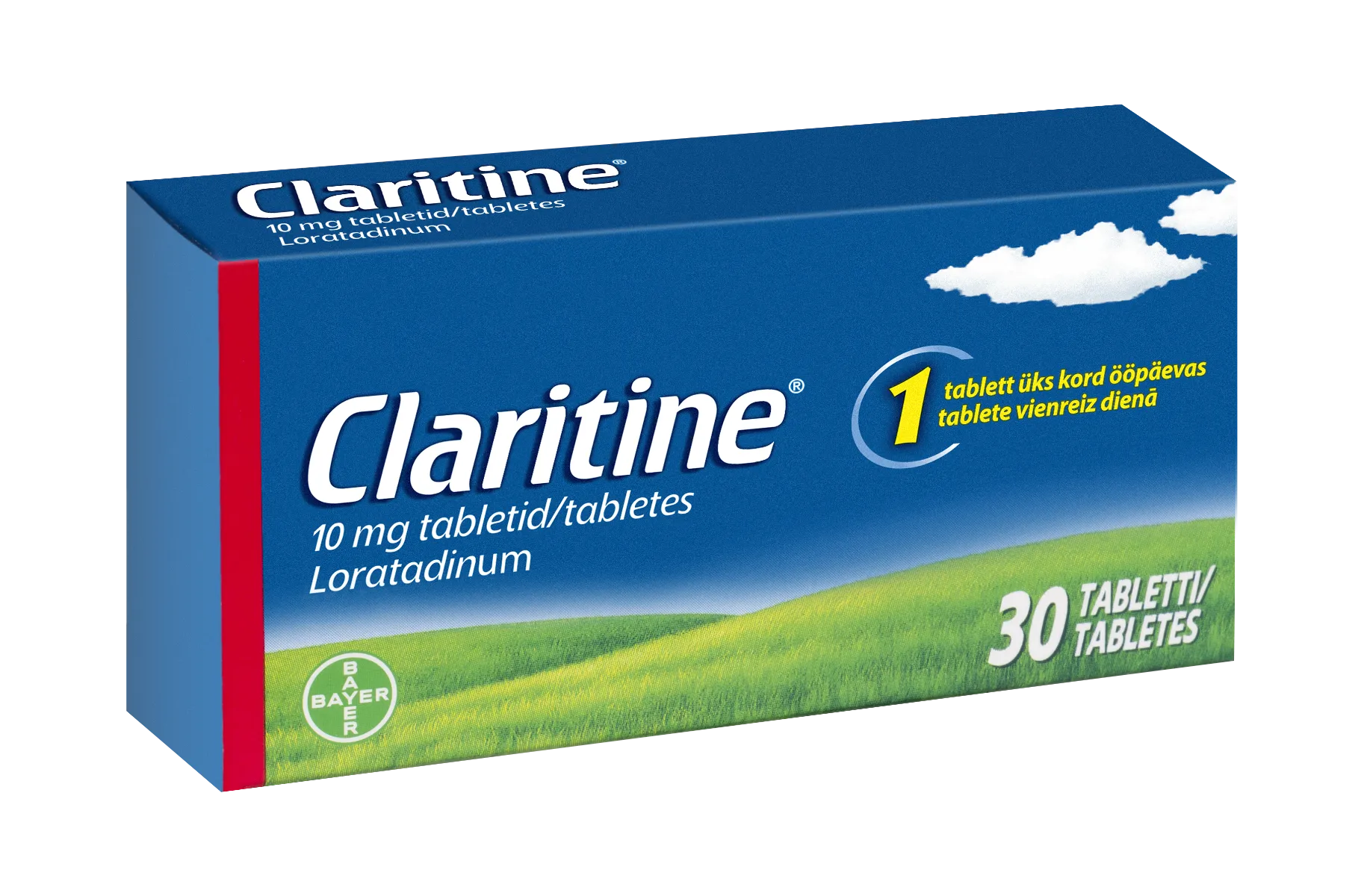 CLARITINE 10MG TABLETES N30 - Produkta attēls 