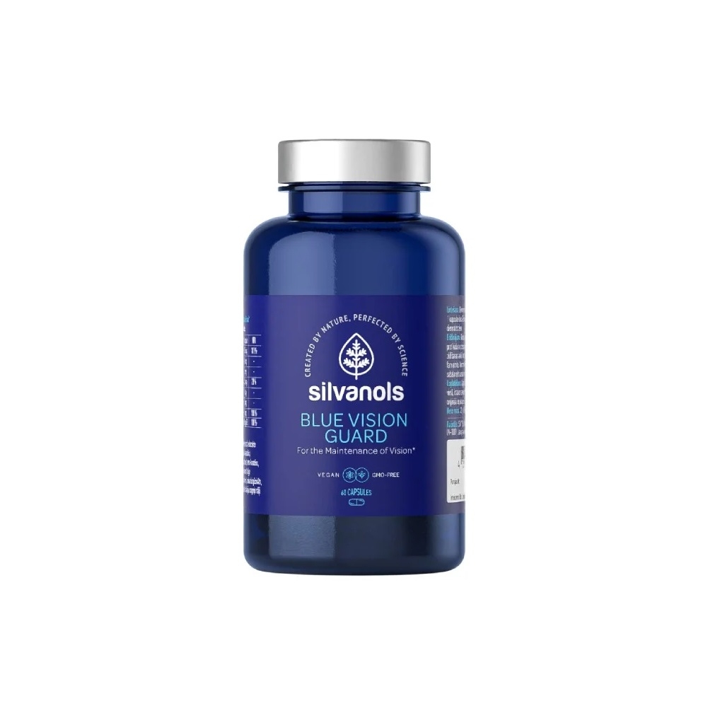 SILVANOLS Blue Vision guard kapsulas, 60 gab. - Produkta attēls 