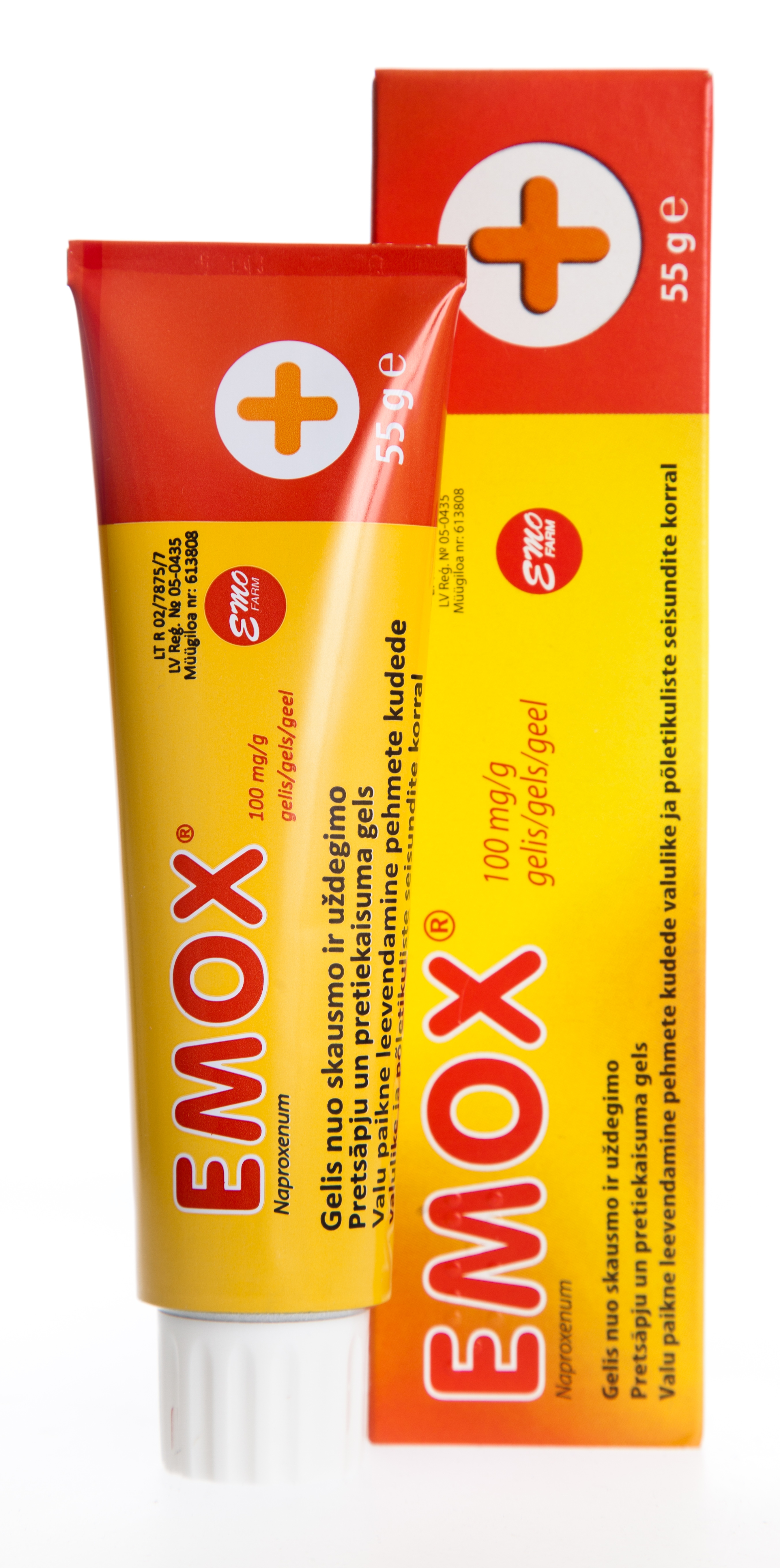 EMOX 10 % gēls, 55 g. - Produkta attēls 