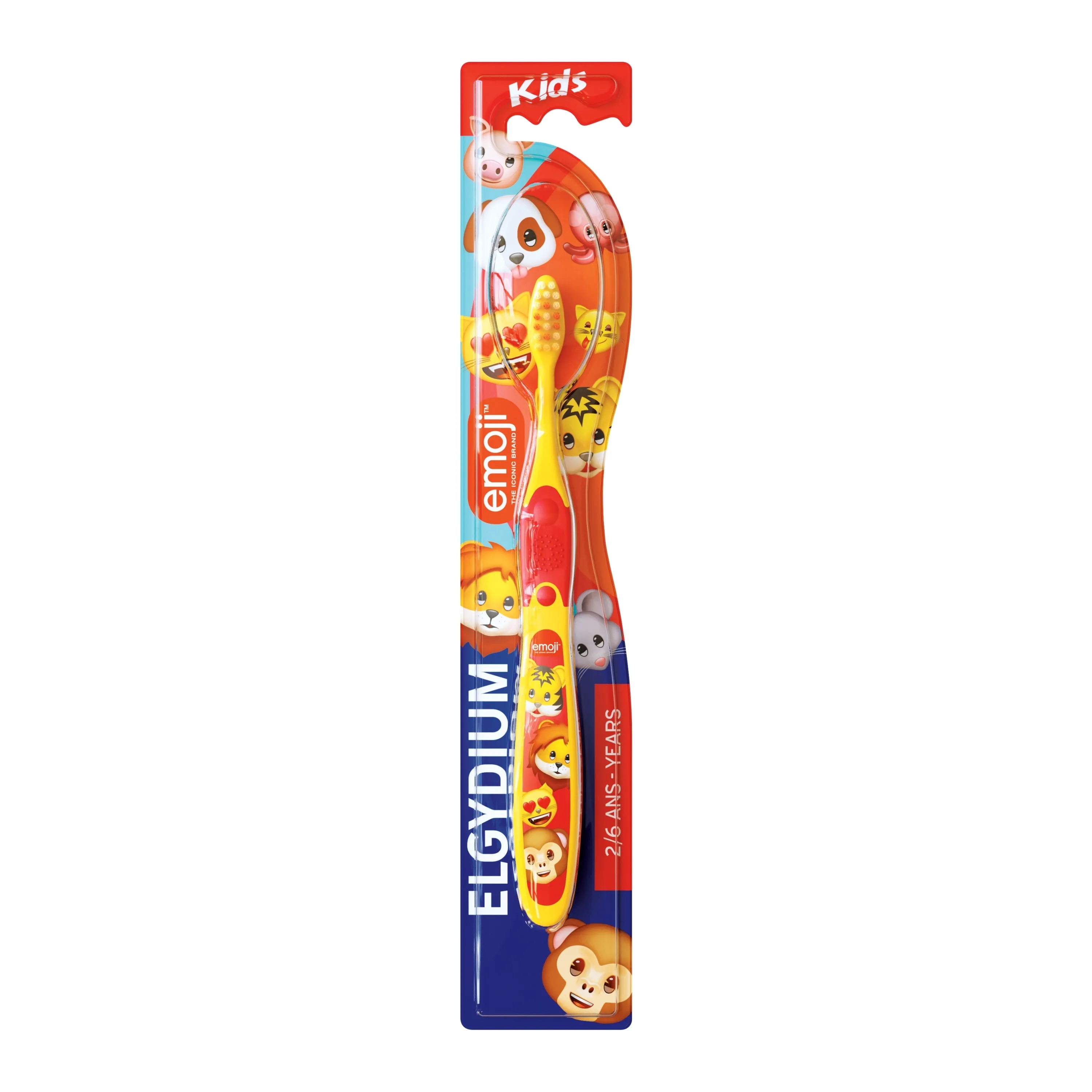 ELGYDIUM Kids Emoji zobu birste bērniem - Produkta attēls 