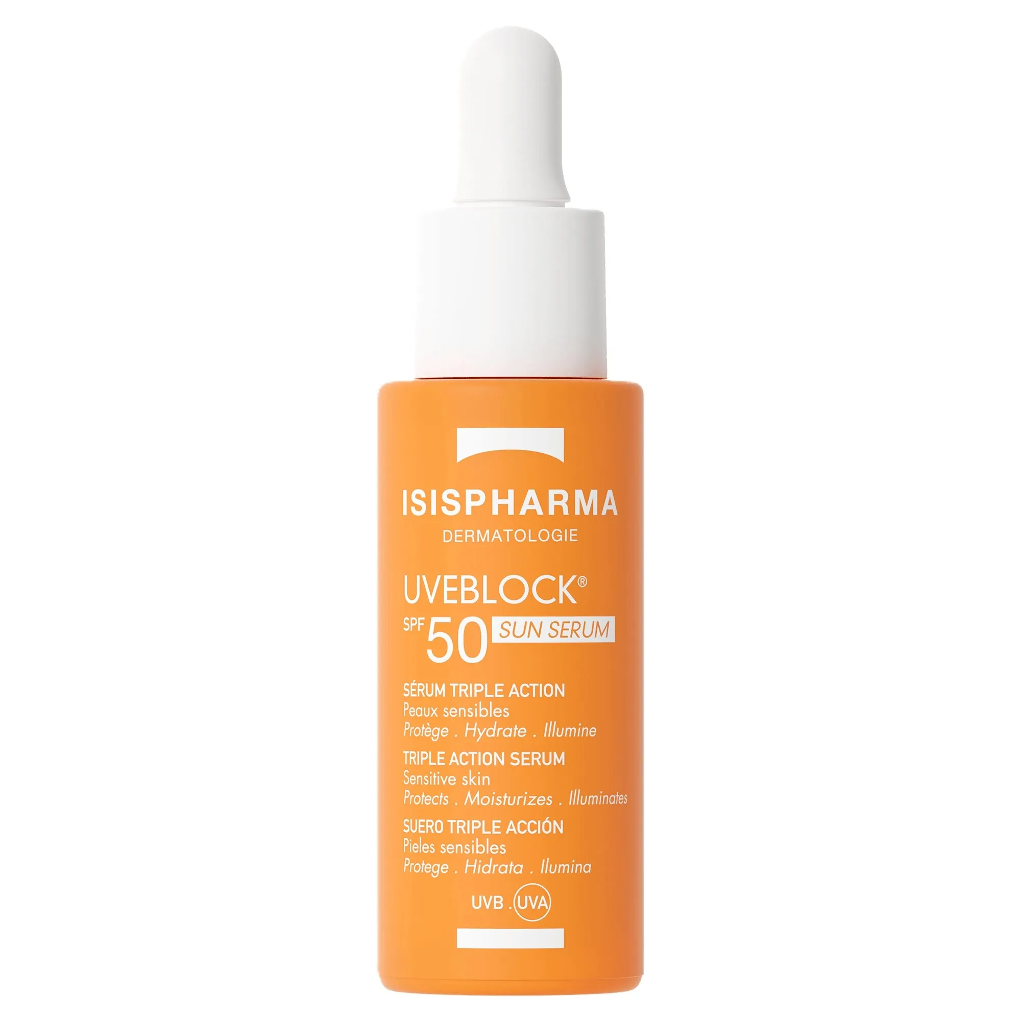 ISISPHARMA Uveblock SPF50 serums, 28 ml - Produkta attēls 