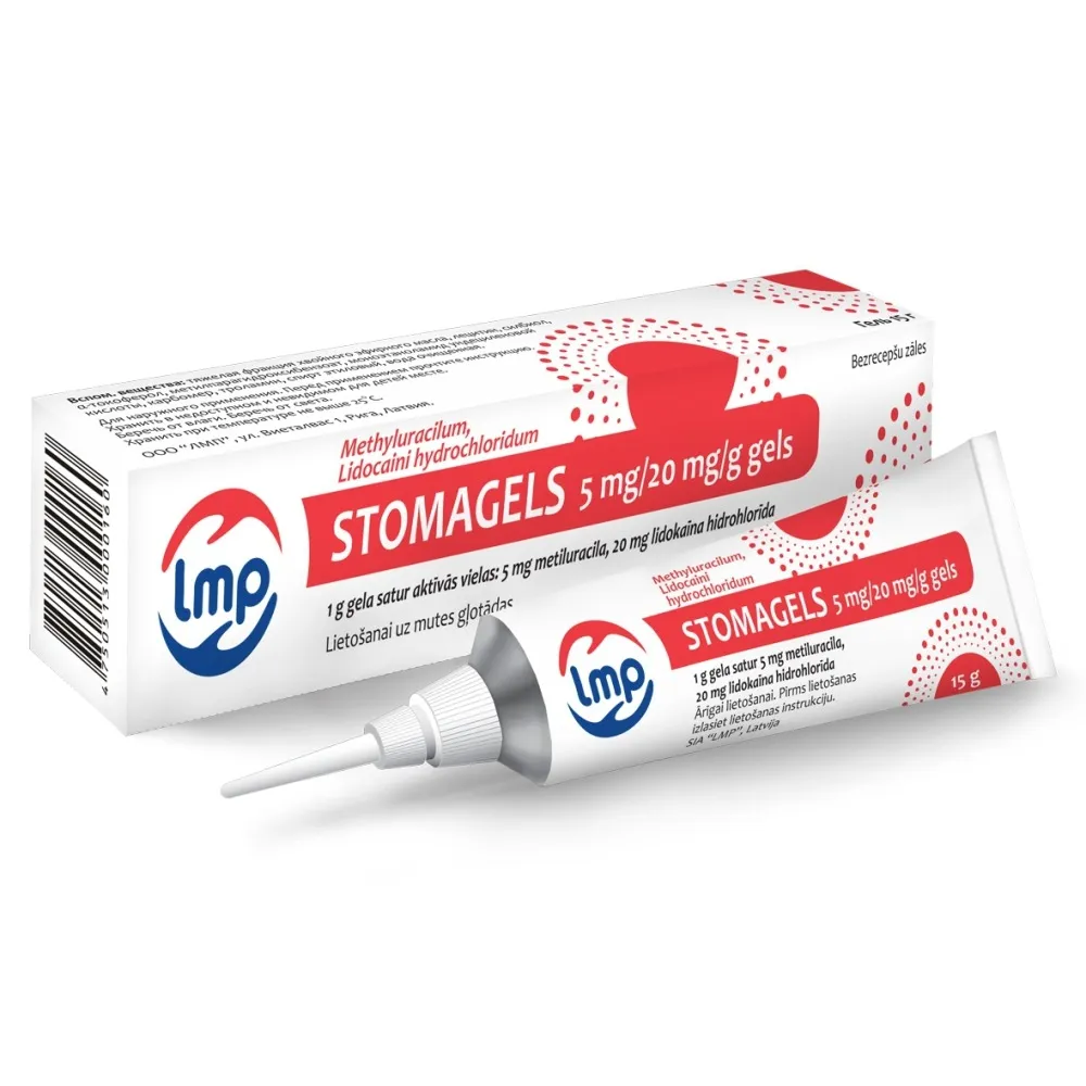 STOMAGELS 15G - Produkta attēls 