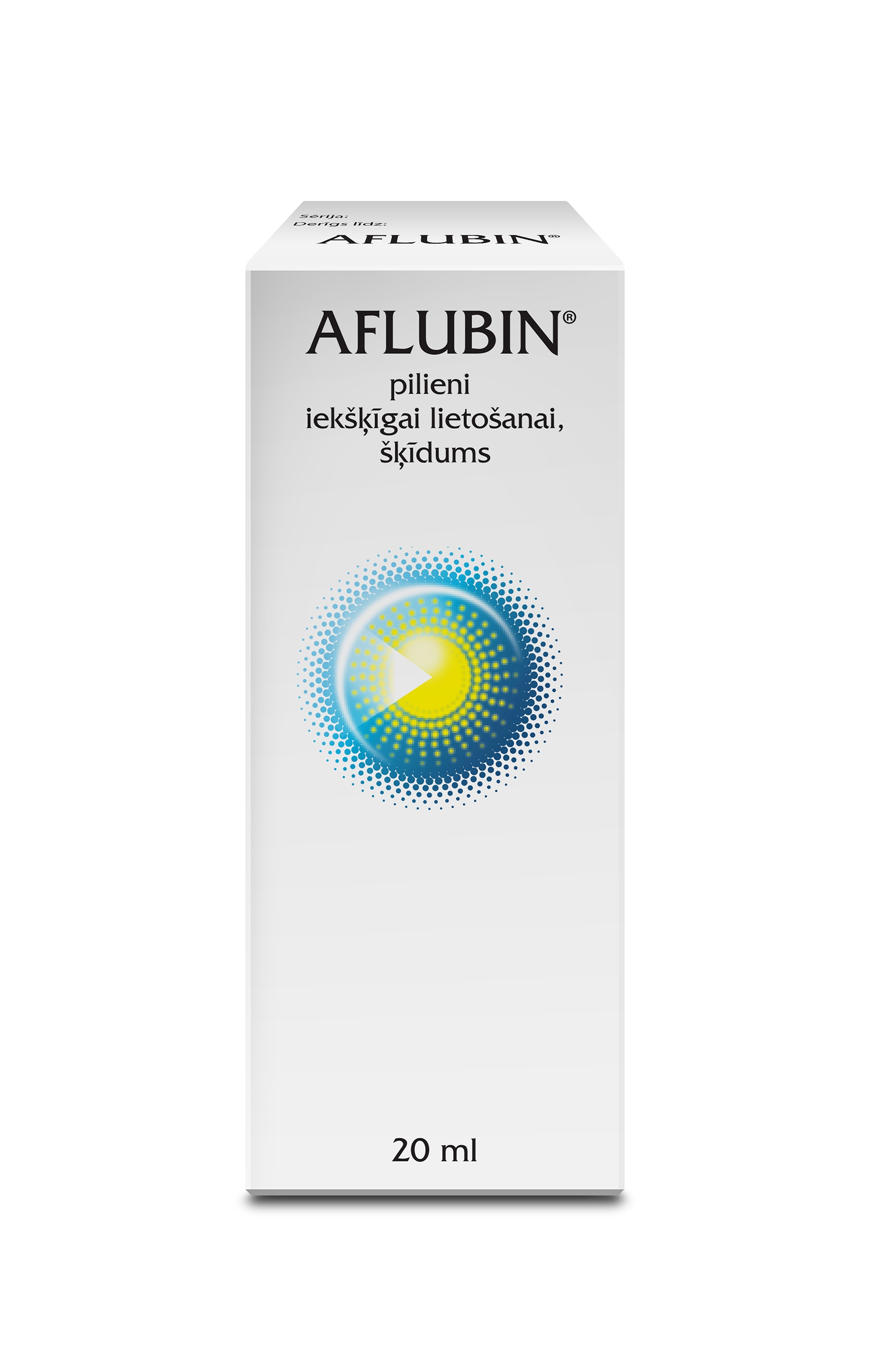Aflubin pilieni iekšķīgai lietošanai, šķīdums 20ML - Produkta attēls 