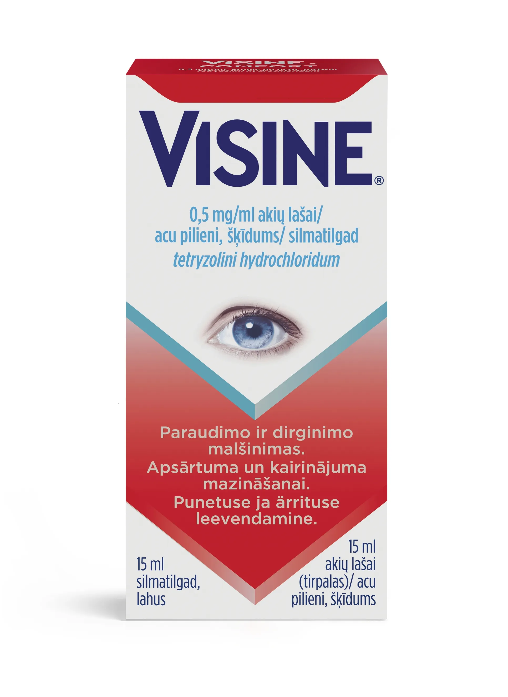 VISINE ACU PILIENI 0.5% 15ML - Produkta attēls 