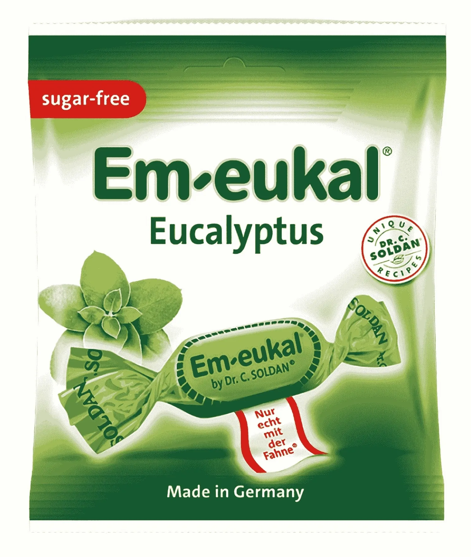 EM-EUKAL ledenes ar eikaliptu (bez cukura), 50 g - Produkta attēls 