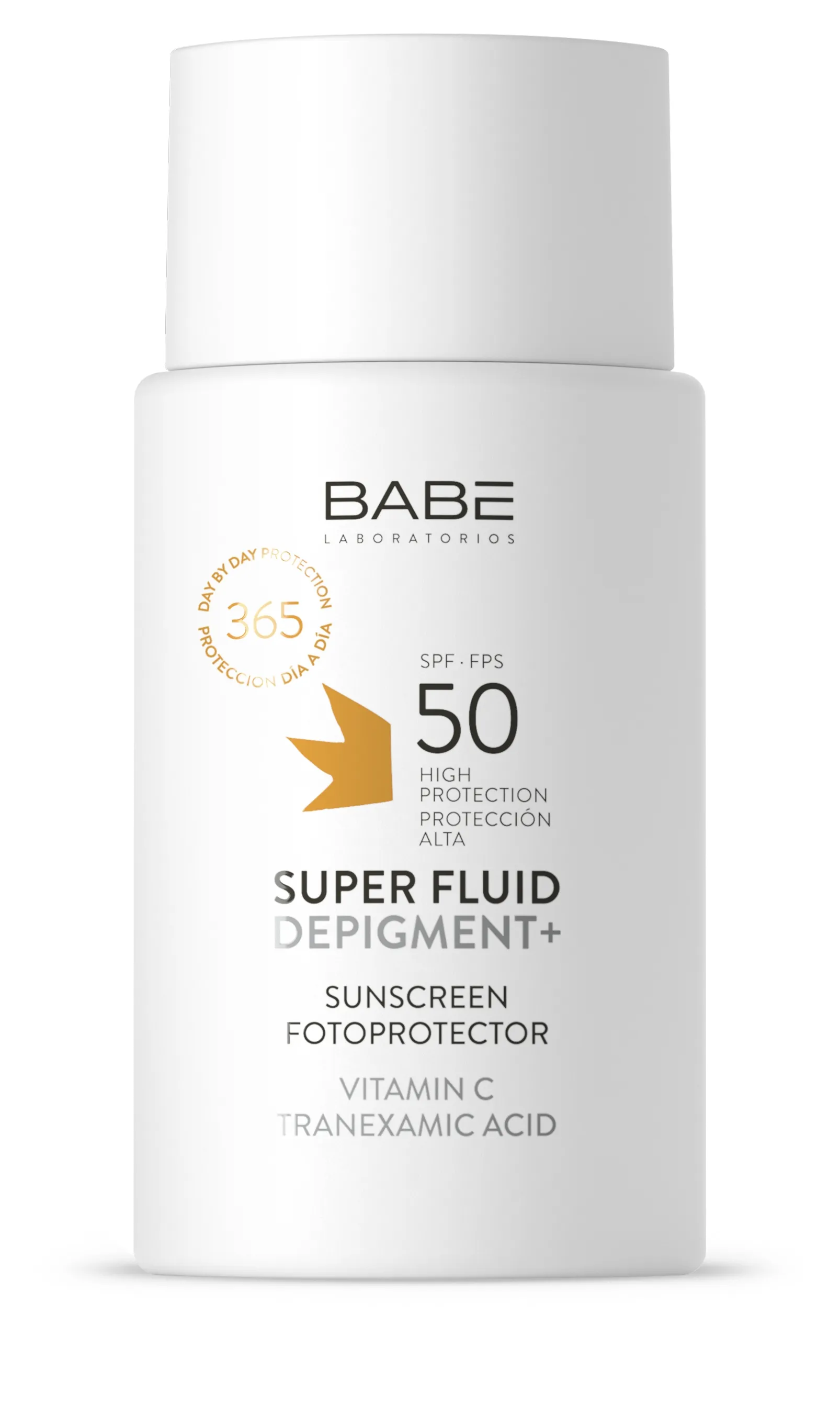 BABE Sun Depigment+ SPF50+ super fluīds, 50 ml - Produkta attēls 