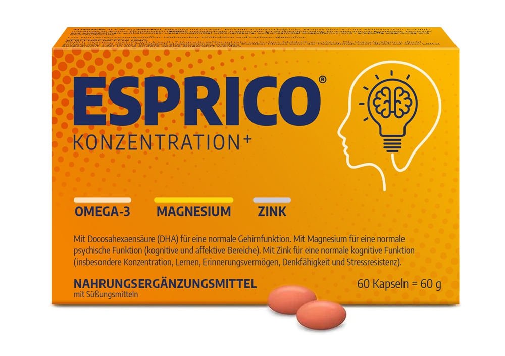 ESPRICO košļājamās augļu kapsulas, 60 gab. - Produkta attēls 