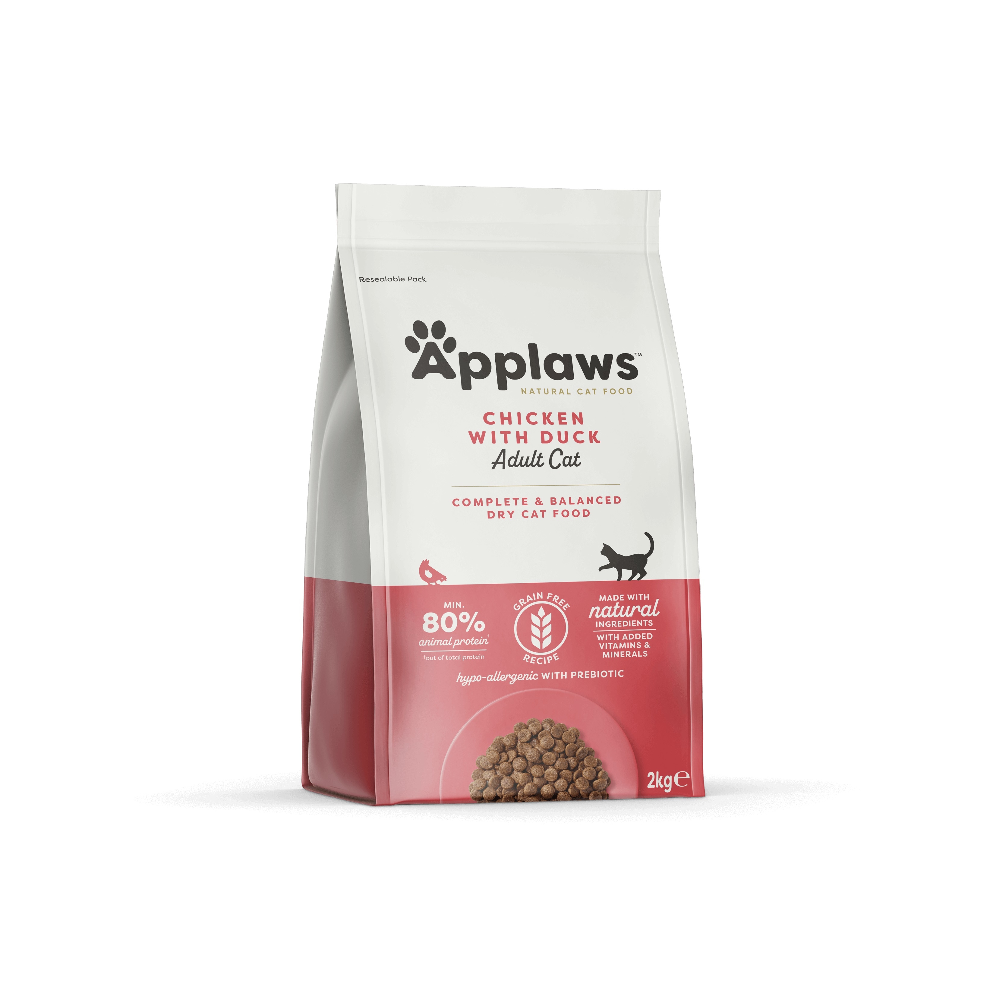 Applaws kaķu sausā barība vista/pīle 2kg - Produkta attēls 