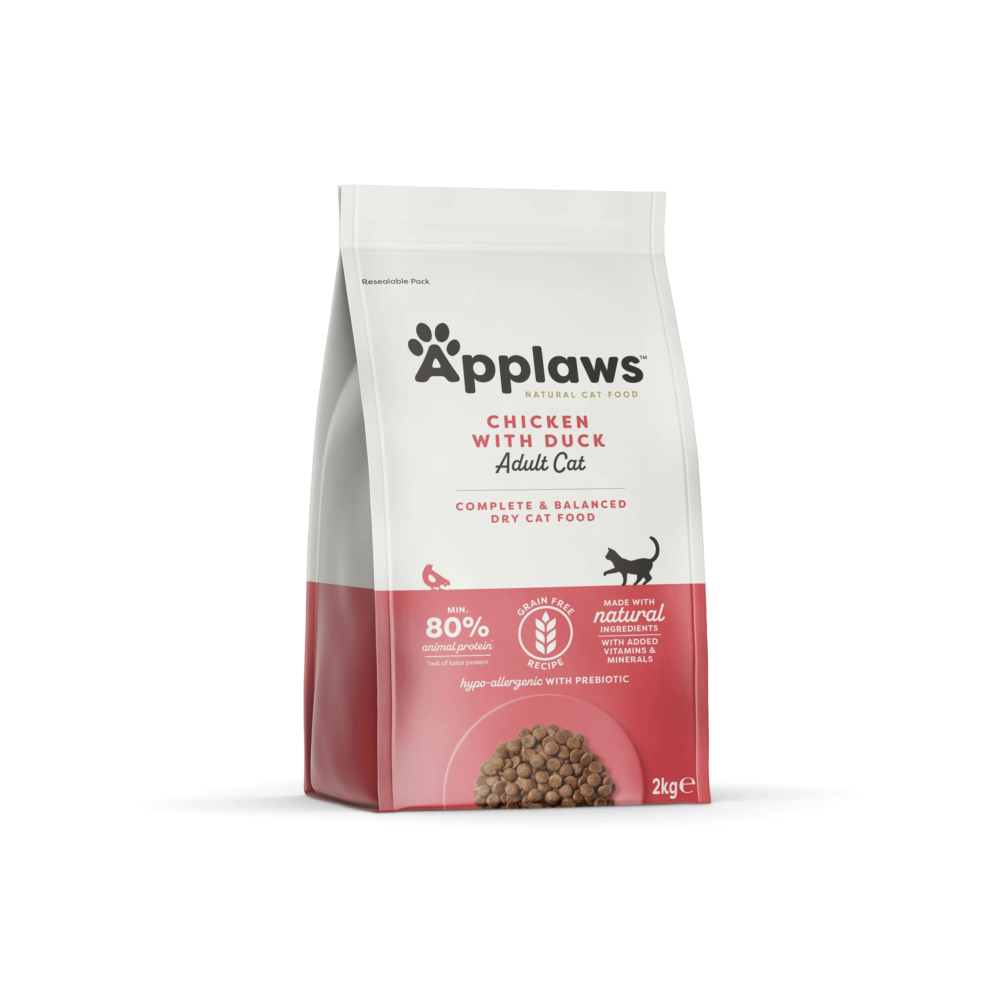 Applaws kaķu sausā barība vista/pīle 2kg - Produkta attēls 
