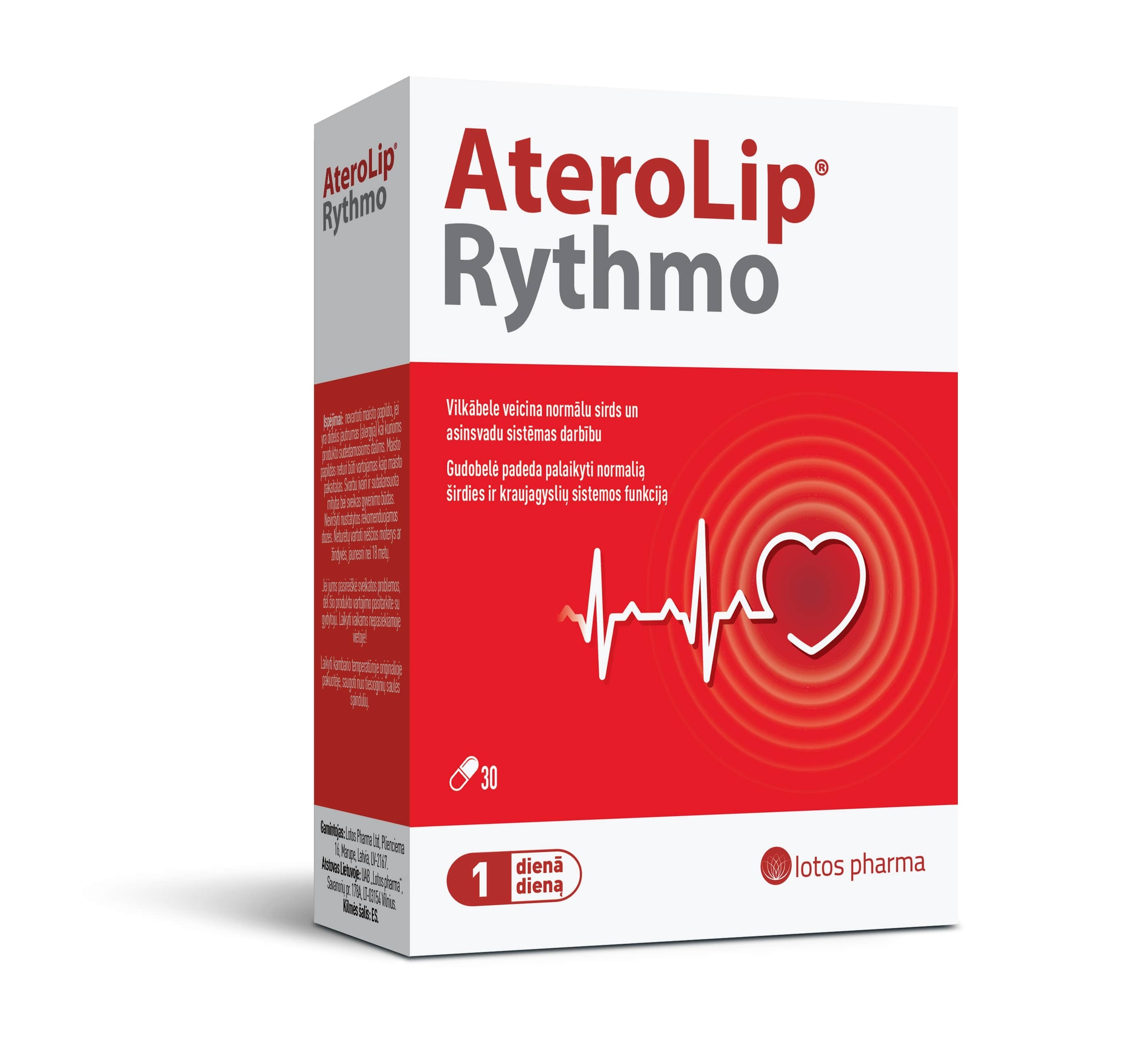 AteroLip Rythmo kapsulas, 30 gab - Produkta attēls 