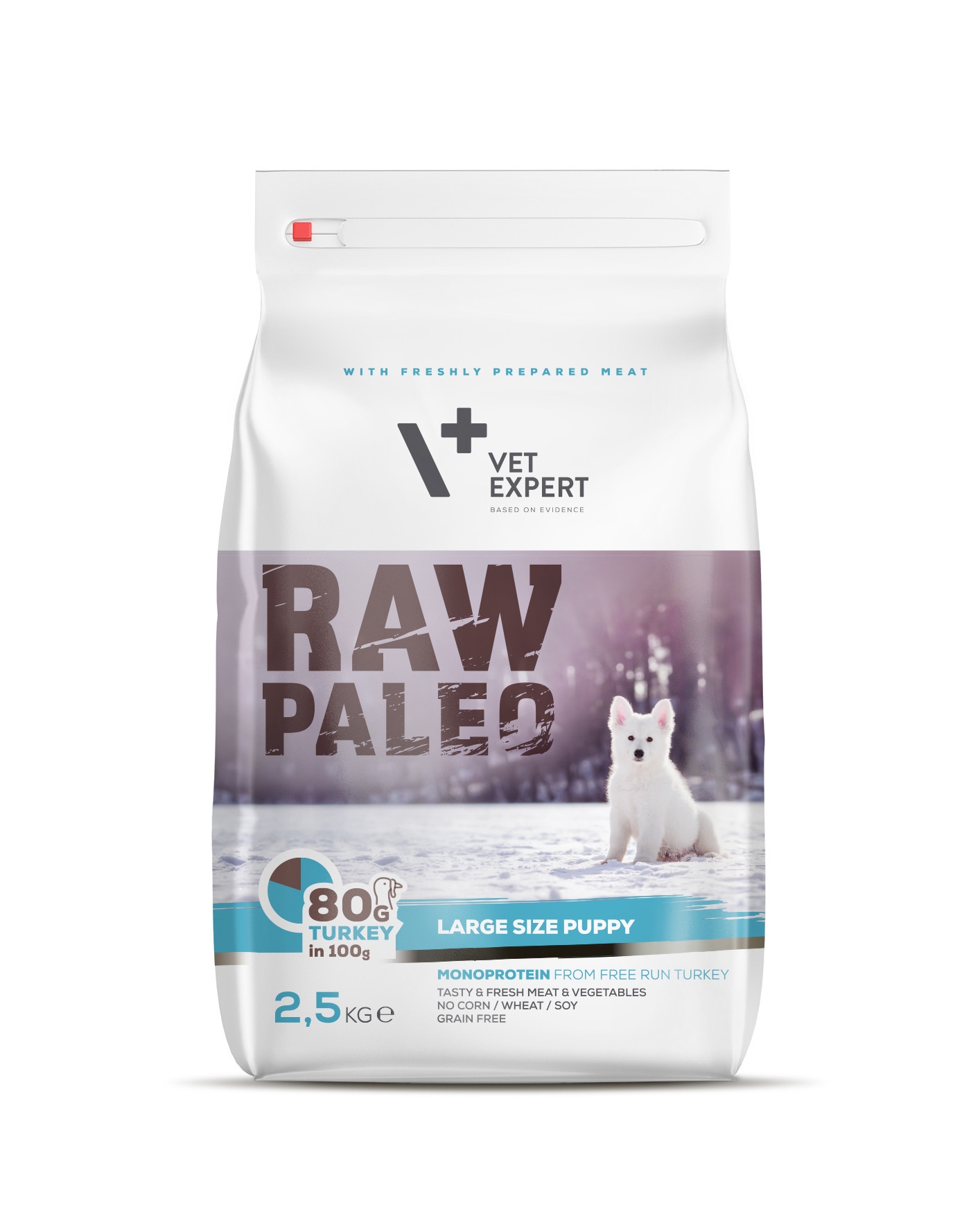 RAW PALEO KUCĒNU SAUSĀ B LARGE TĪTARS 2.5KG - Produkta attēls 