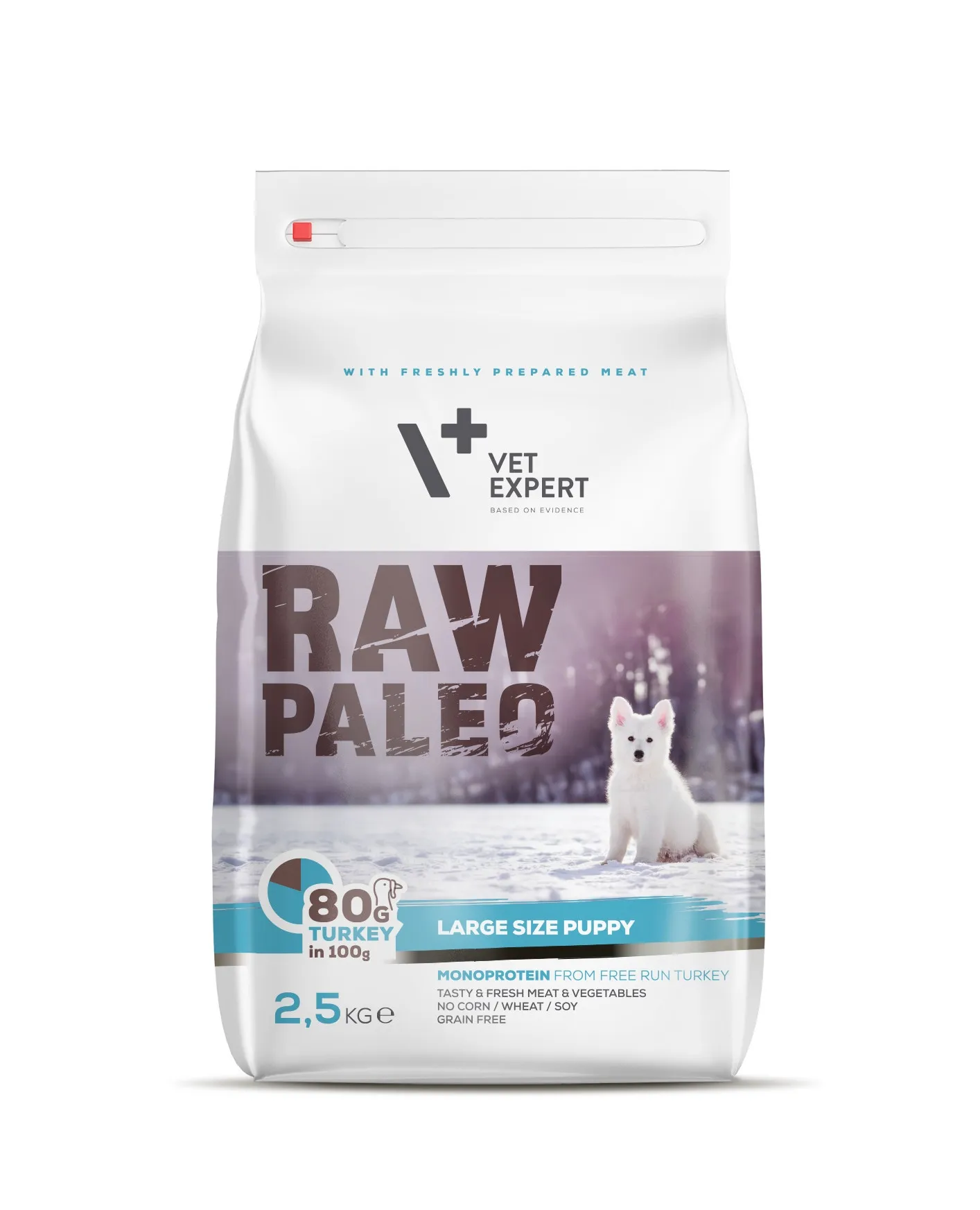 RAW PALEO KUCĒNU SAUSĀ B LARGE TĪTARS 2.5KG - Produkta attēls 