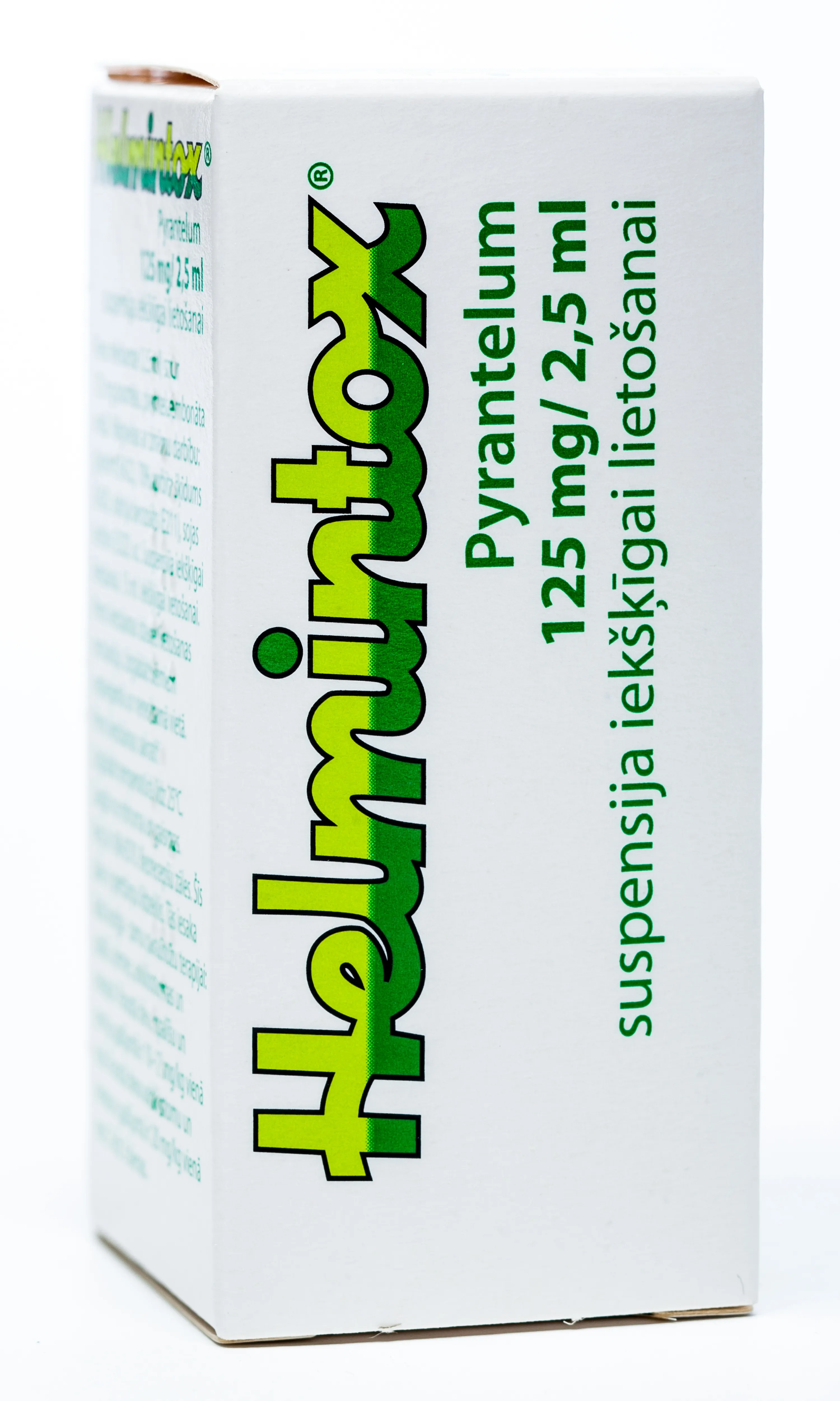 HELMINTOX 125MG/2.5ML SUSPENSIJA 15ML - Produkta attēls 