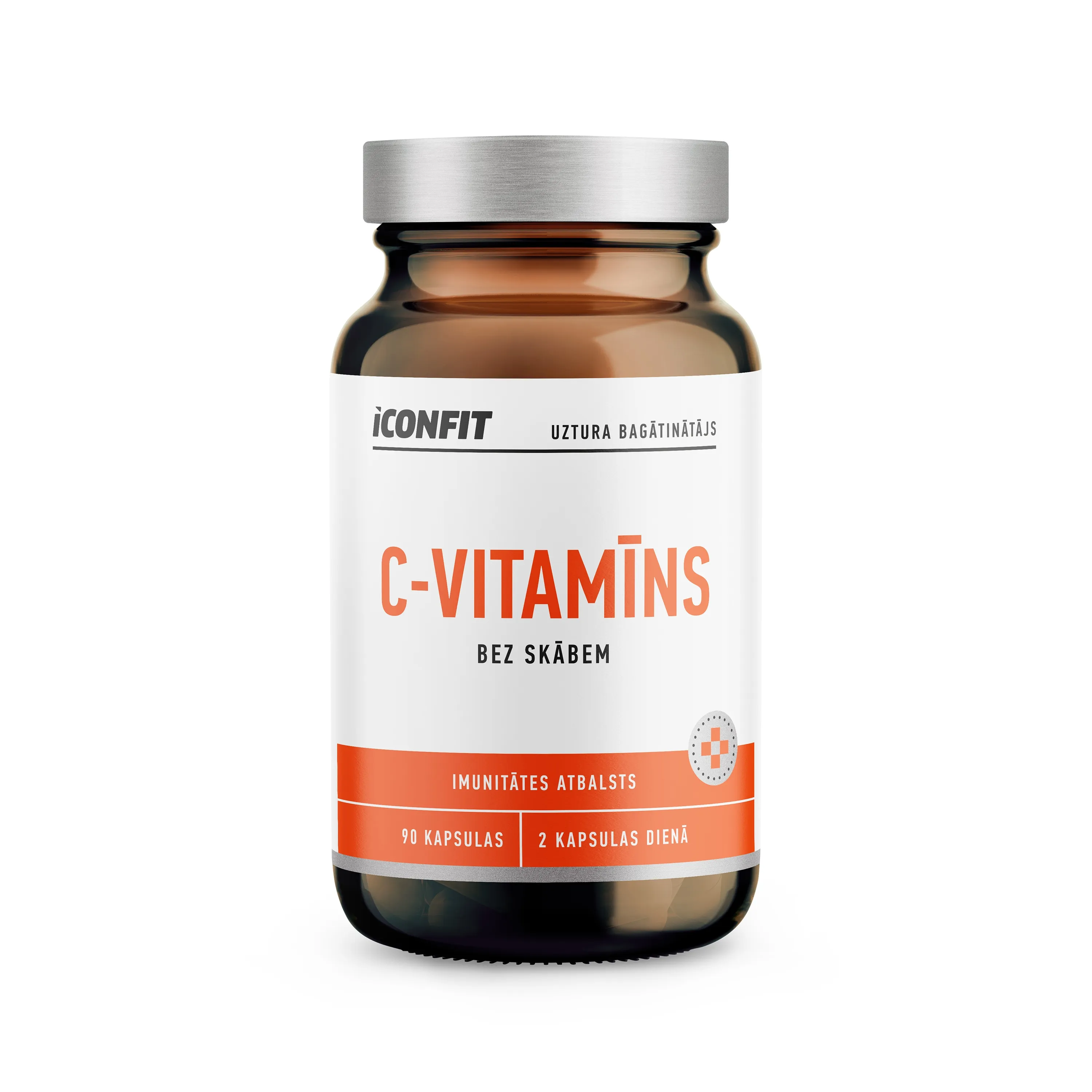 ICONFIT C vitamīns kapsulas, 90 gab. - Produkta attēls 