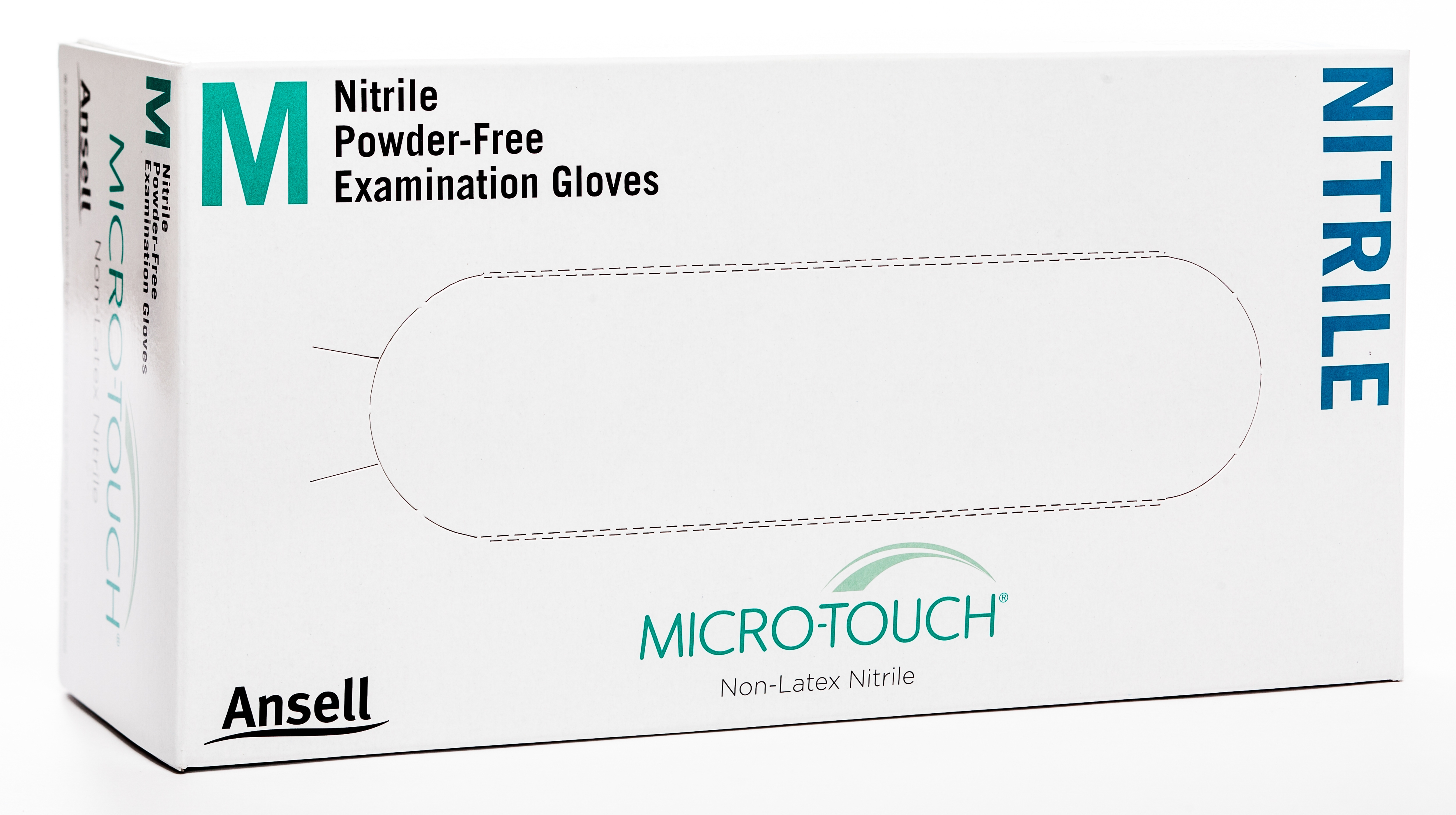 ANSEL CIMDI MICRO-TOUCH NITRILE PF M N150 - Produkta attēls 