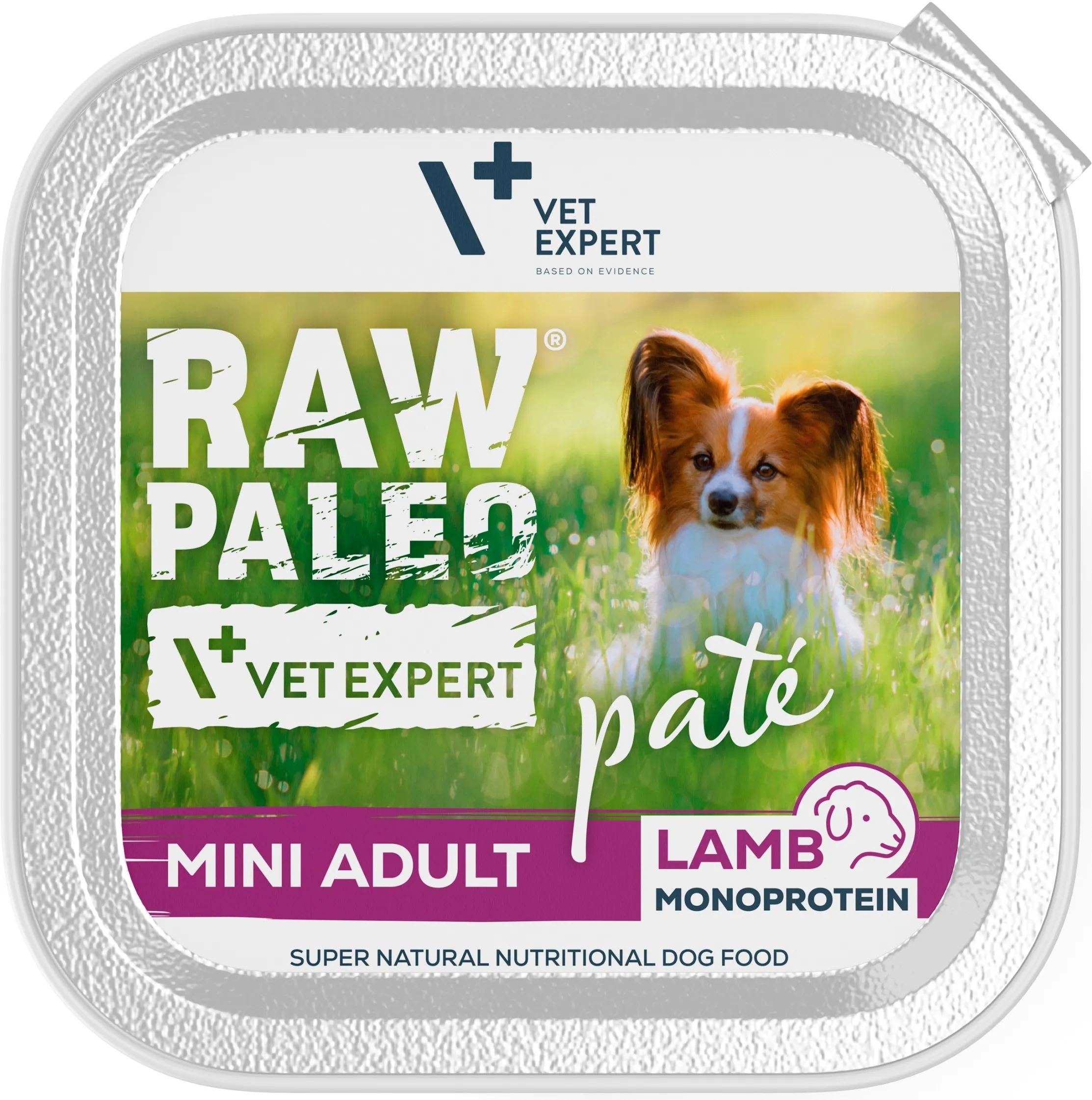 RAW PALEO SUŅU PASTĒTE MINI JĒRS 150G - Produkta attēls 