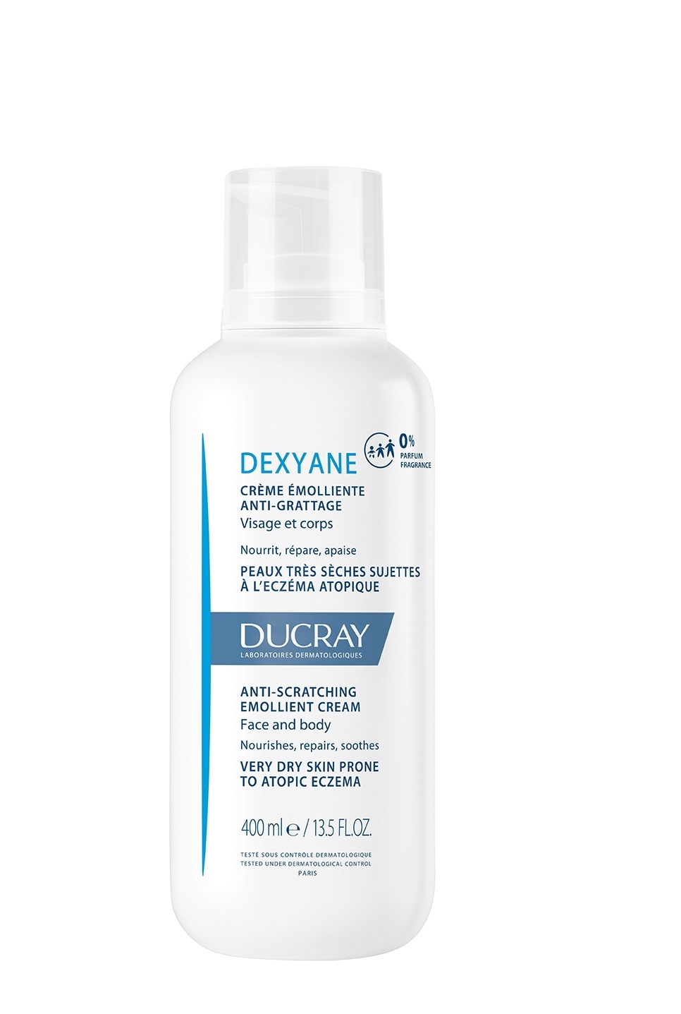 DUCRAY Dexyane pret niezi mīkstinošs krēms, 400ml - Produkta attēls 