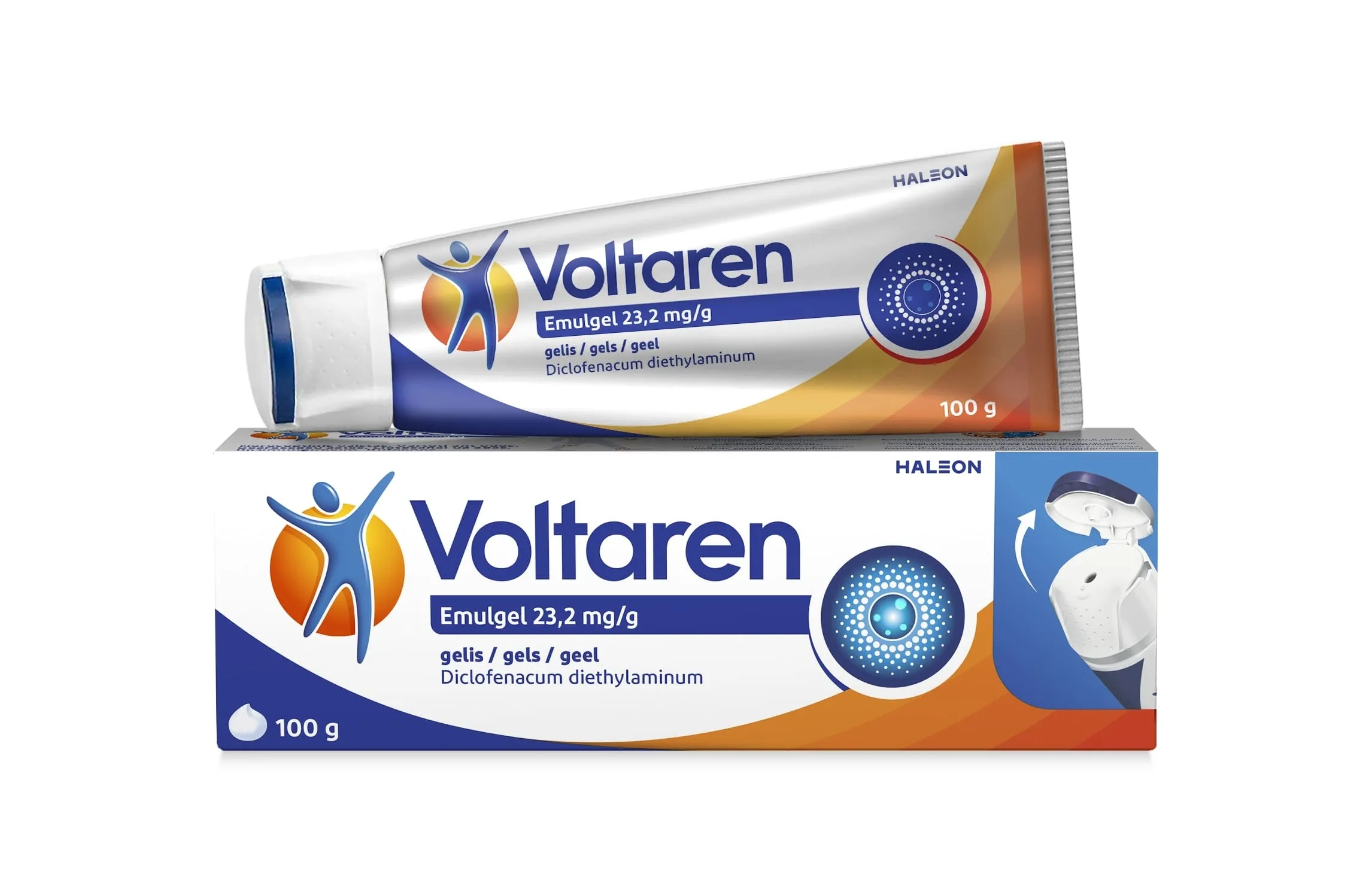 VOLTAREN Emulgel 23.2 mg/ g gels, 100 g. - Produkta attēls 