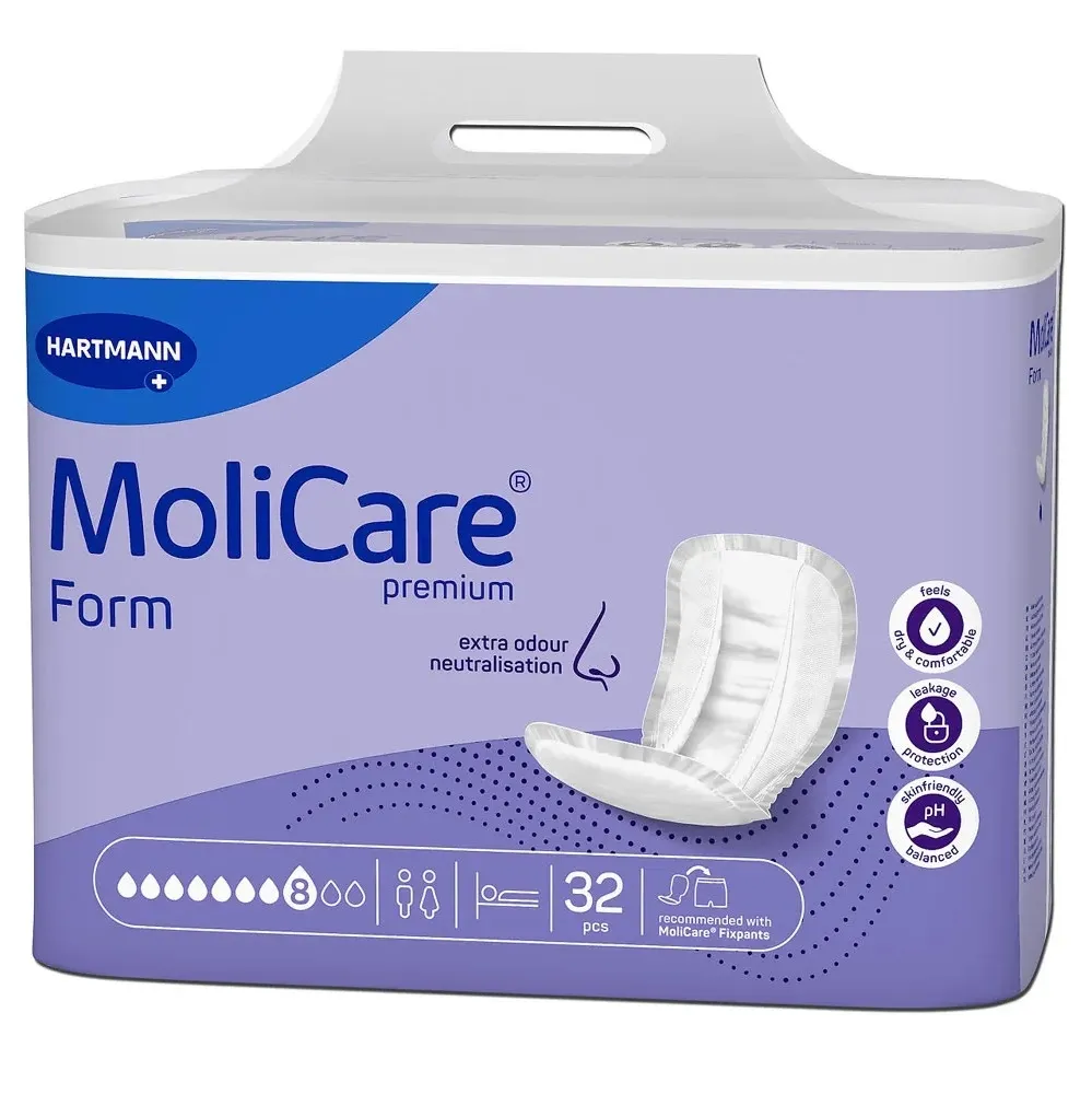 MOLICARE Premium Form ieliktnīši (8 piles), 32 gab - Produkta attēls 