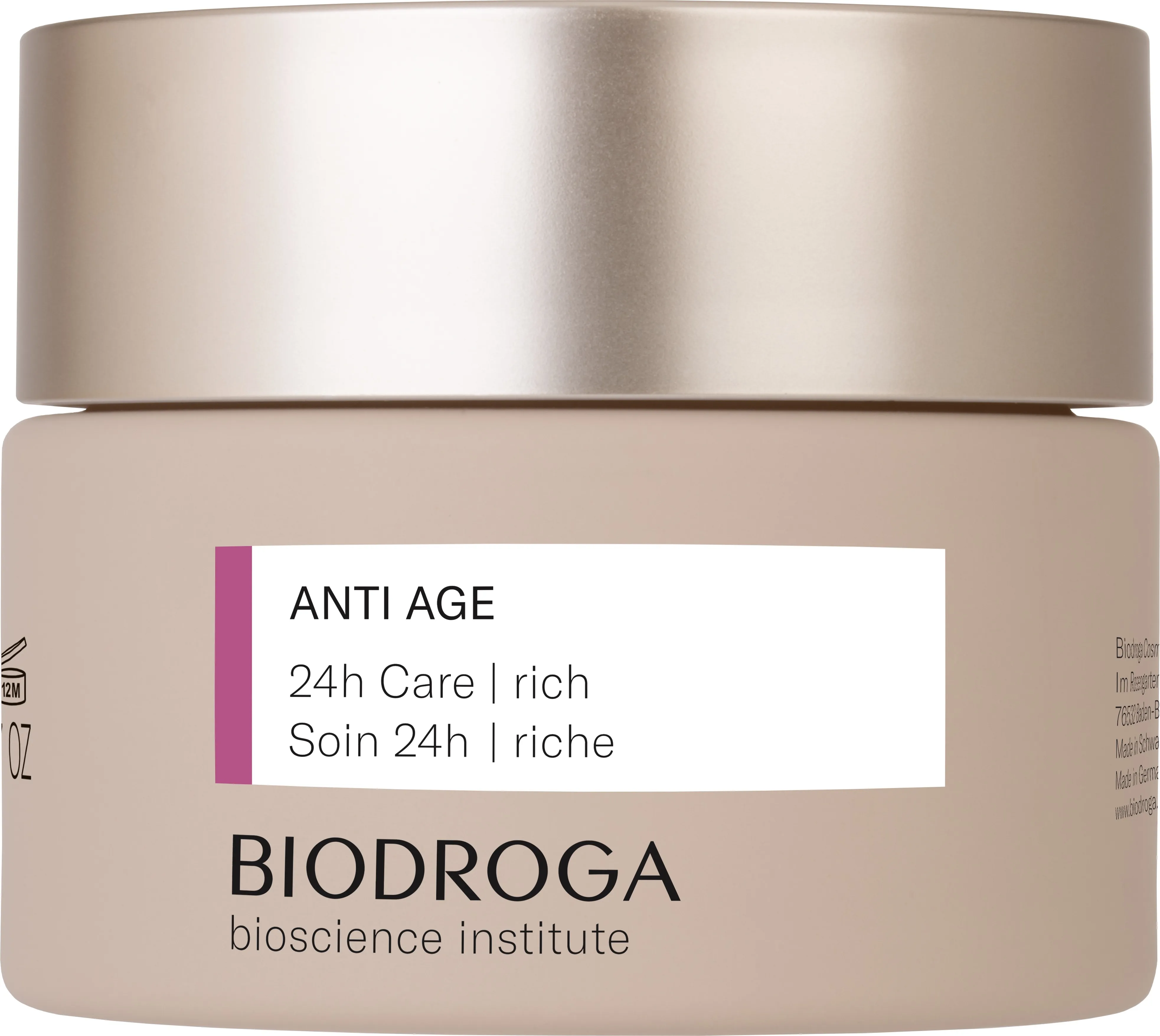 BIODROGA Anti Age 24h Care krēms sausai ādai, 50 ml - Produkta attēls 