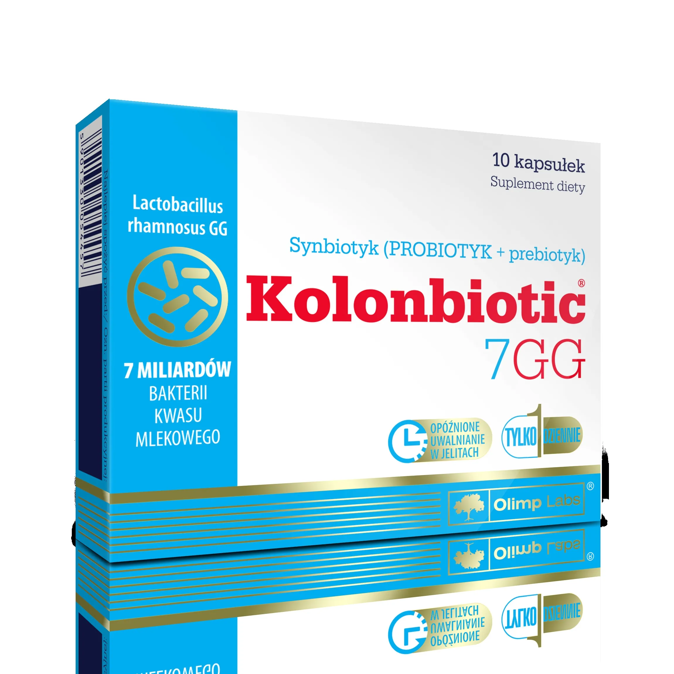 OLIMPLABS KOLONBIOTIC 7GG KAPS N10 - Produkta attēls 