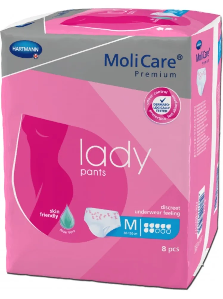 MOLICARE Lady Pants (M izmērs, 7 piles), 8 gab - Produkta attēls 
