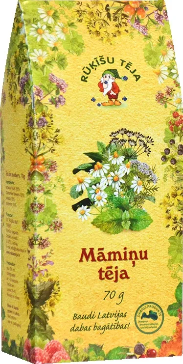 RŪĶĪŠU TĒJA MĀMIŅU 70G - Produkta attēls 