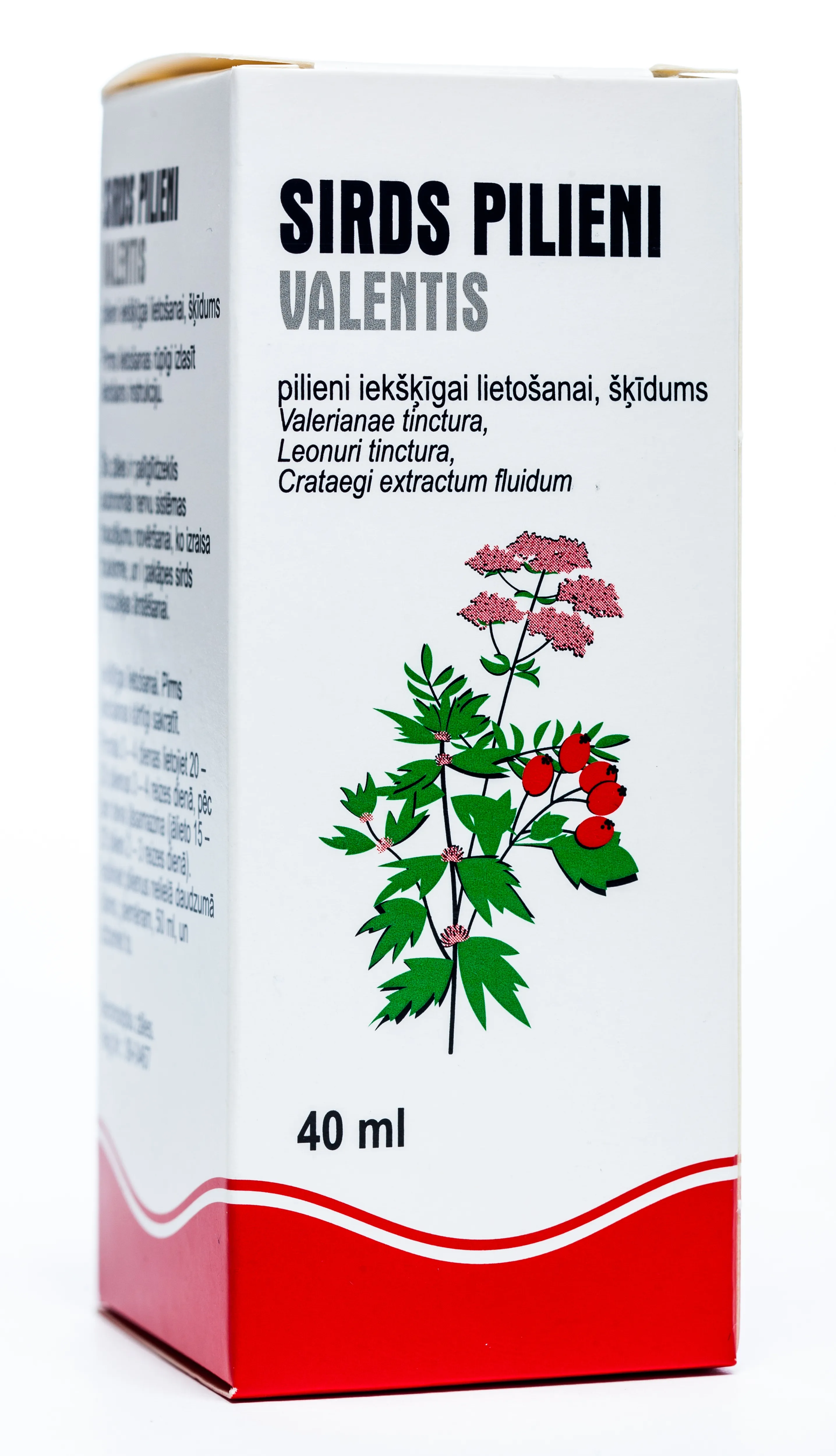SIRDS PILIENI VALENTIS 40ML - Produkta attēls 