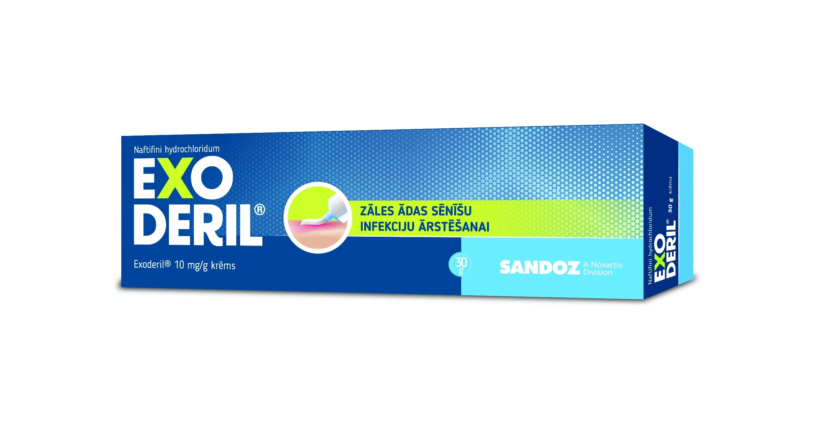 EXODERIL krēms, 30 g - Produkta attēls 