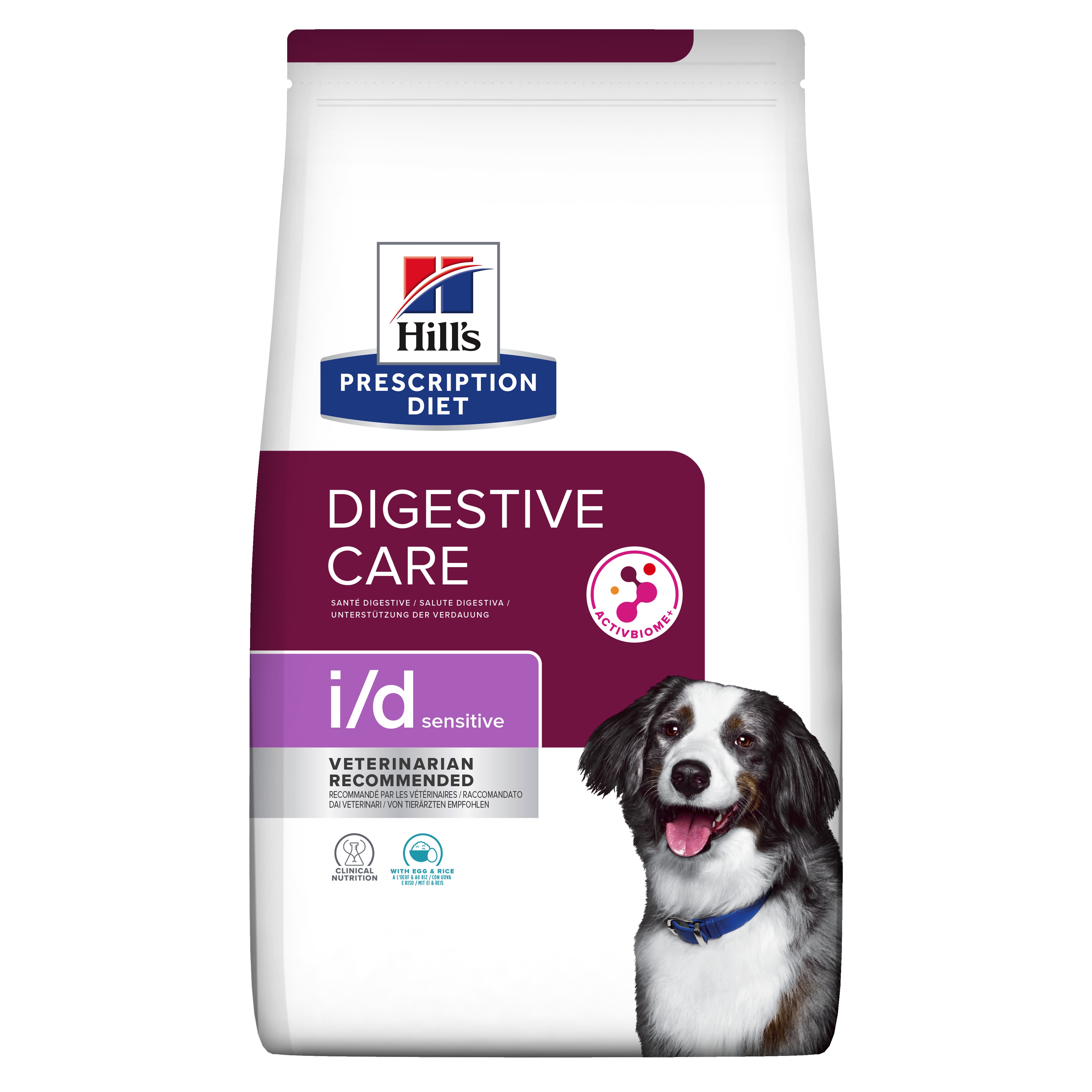 Hills PD suņu sausā barība I/D Sensitive olas/rīsi 1,5kg - Produkta attēls 