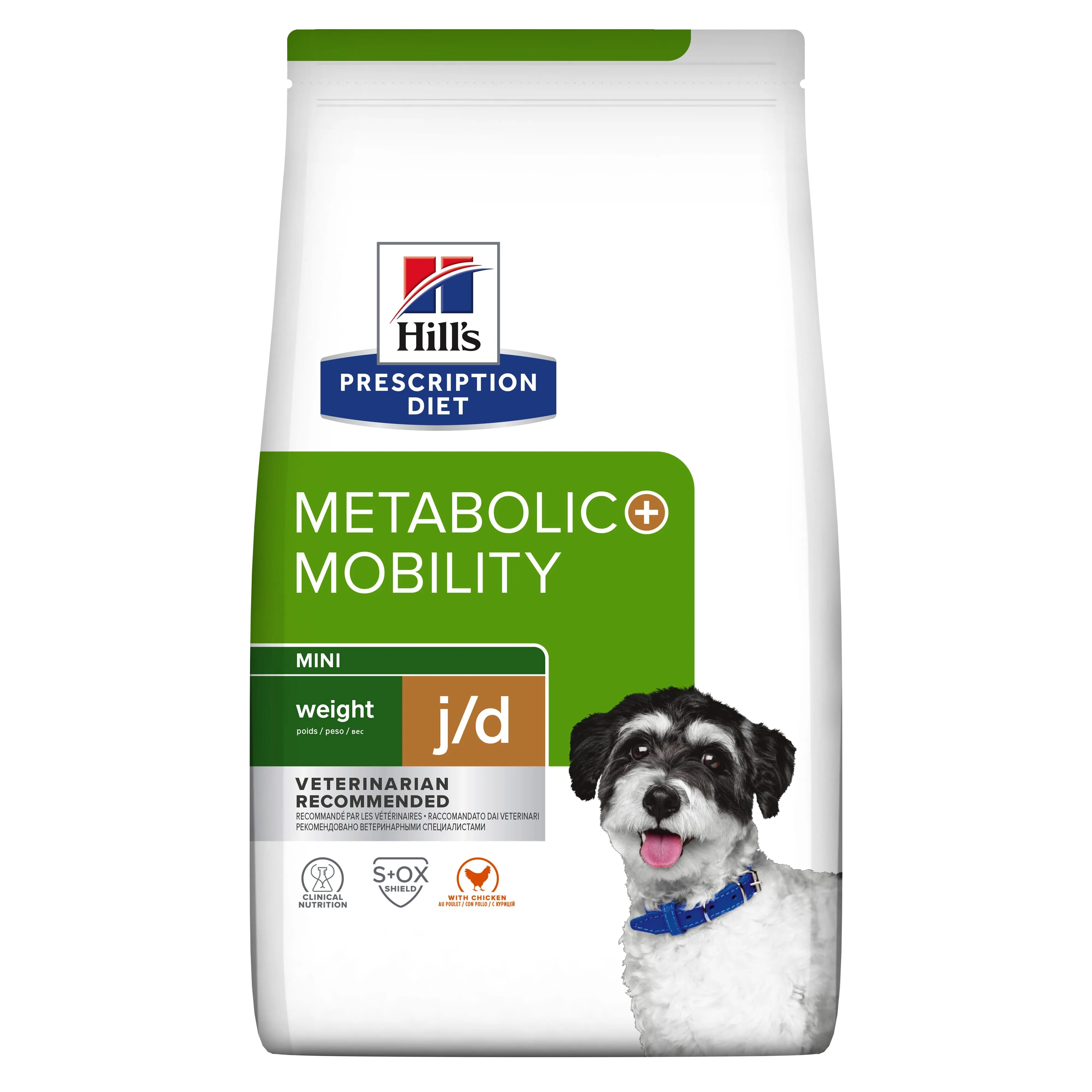 Hills PD suņu sausā barība Metabolic+Mobility (J/D) 3kg - Produkta attēls 