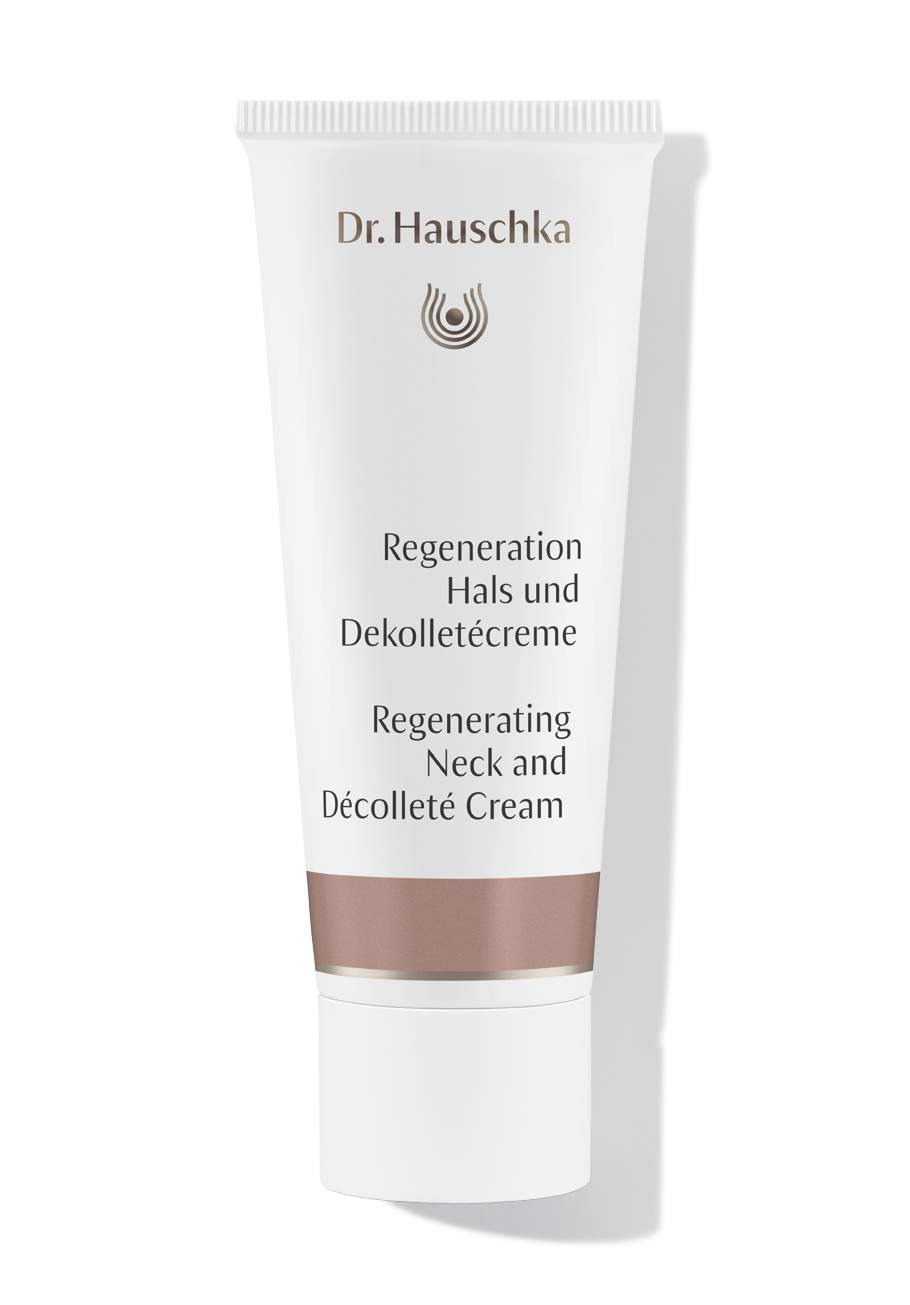 DR. HAUSCHKA ATJAUNOJOŠAIS KRĒMS KAKLAM UN DEKOLTĒ ZONAI, 40ML - Produkta attēls 