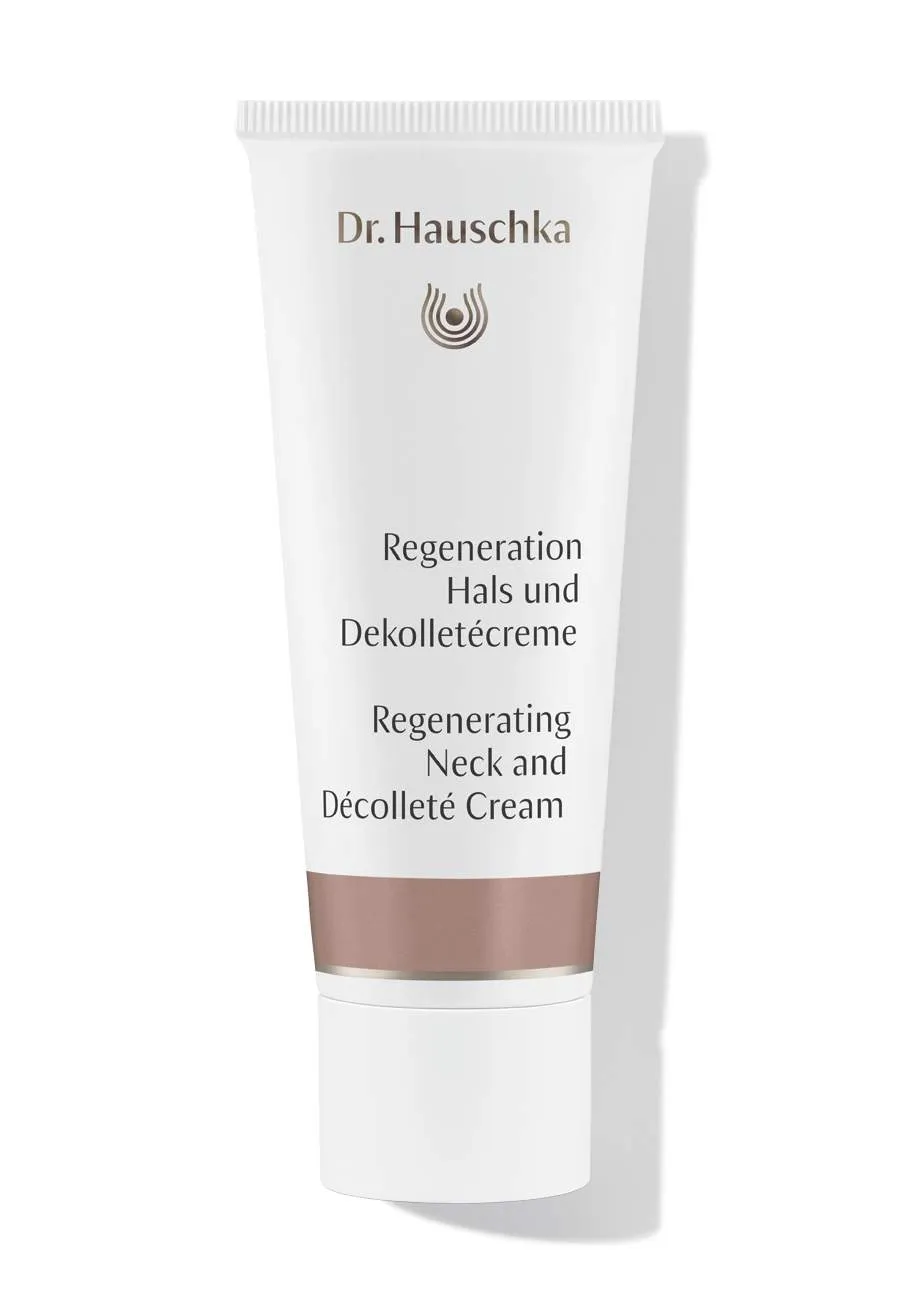 DR. HAUSCHKA ATJAUNOJOŠAIS KRĒMS KAKLAM UN DEKOLTĒ ZONAI, 40ML - Produkta attēls 