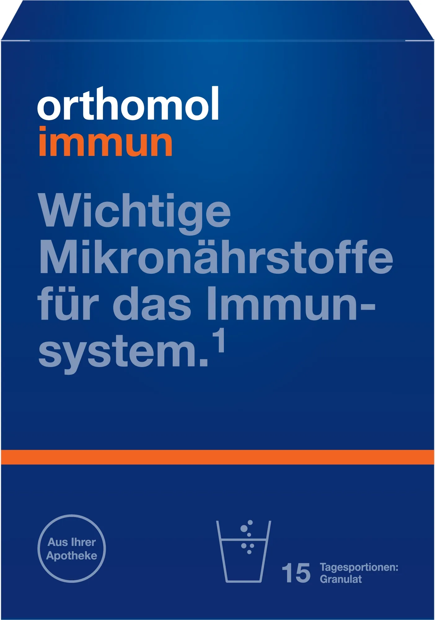 ORTHOMOL Immun pulveris, 15 gab - Produkta attēls 